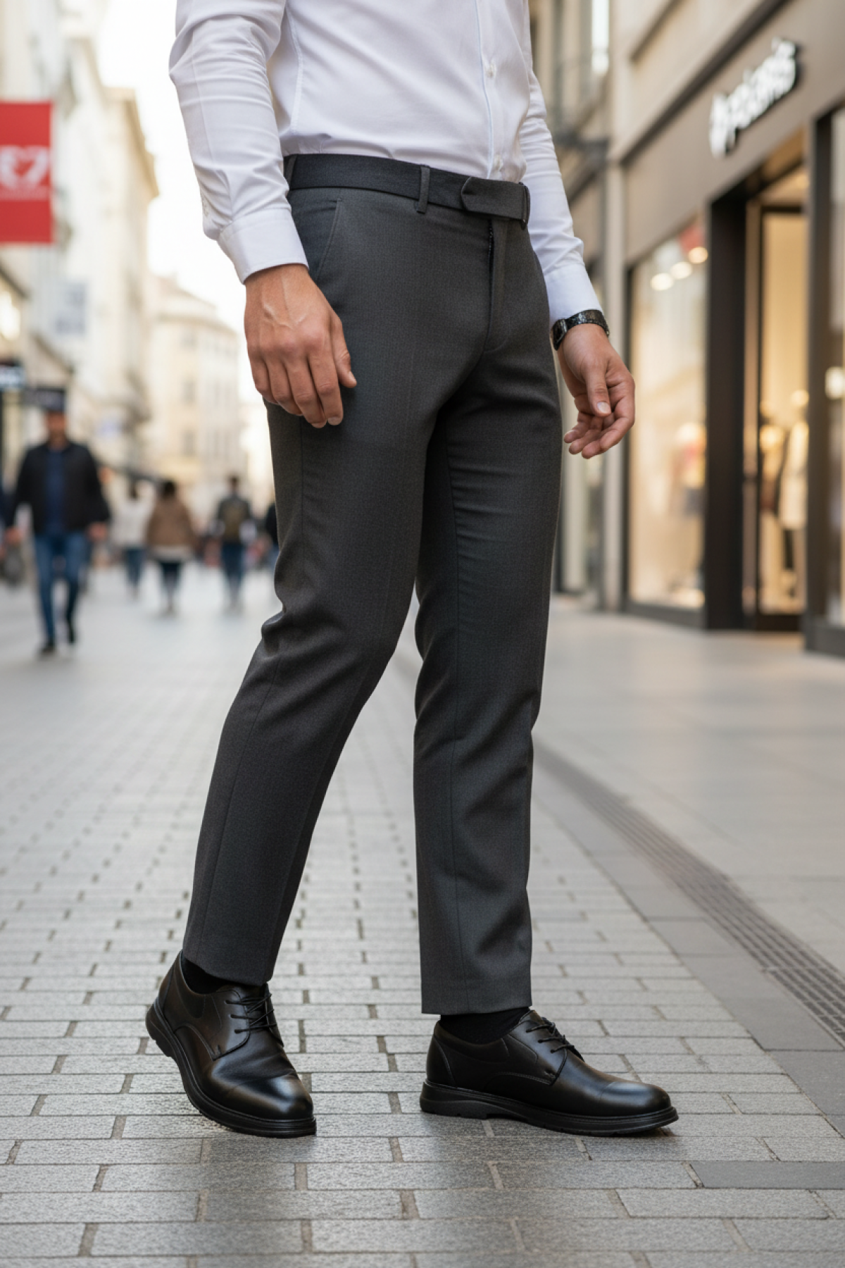 Polaris 5 Nokta 109003.M 5PR Siyah Erkek Rahat Ayakkabı - Görsel 3