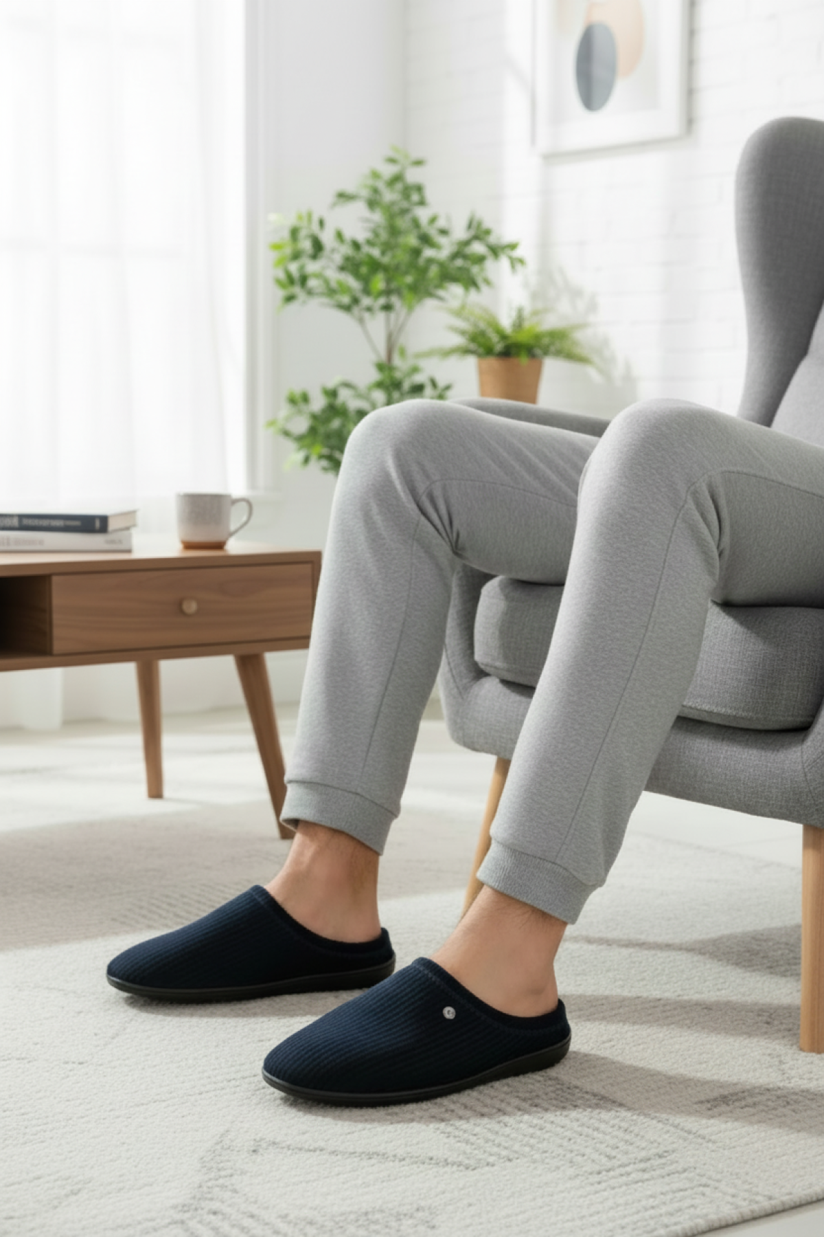 Polaris 610011.M5PR Lacivert Erkek Önü Kapalı Ayakkabı - Görsel 3