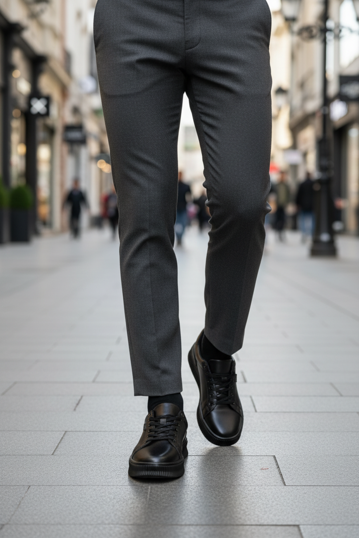 NEMESIS 5PR Siyah Erkek Günlük Ayakkabı - Görsel 3