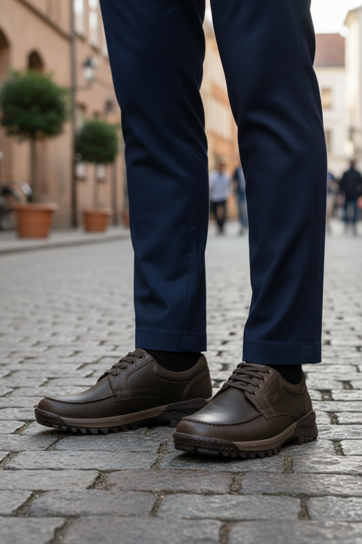 REN-C 5PR Kahverengi Erkek Marin Ayakkabı - Görsel 3