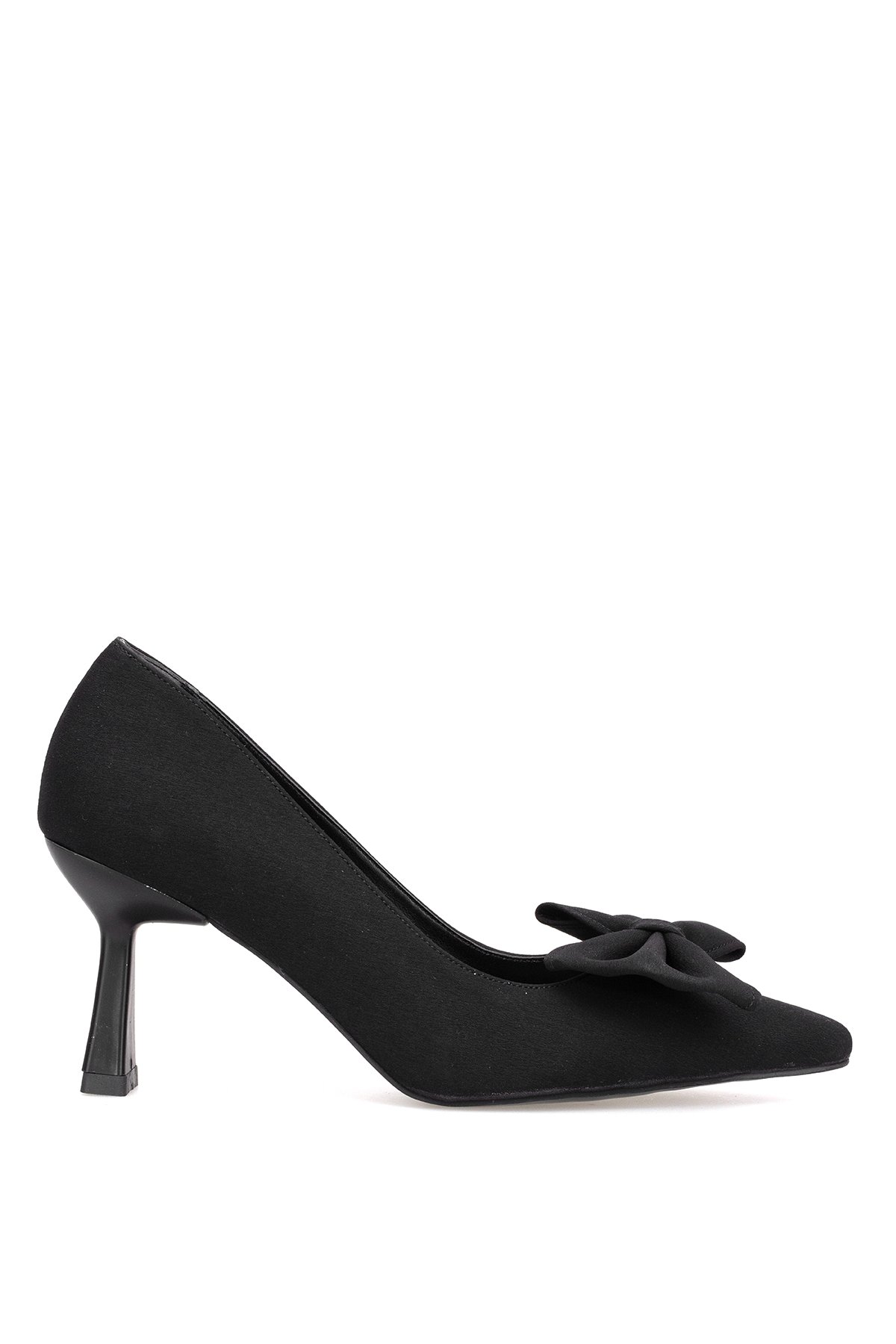 Elit 25KMST1185Z Kadın Klasik Topuklu ayakkabı Siyah - Görsel 5