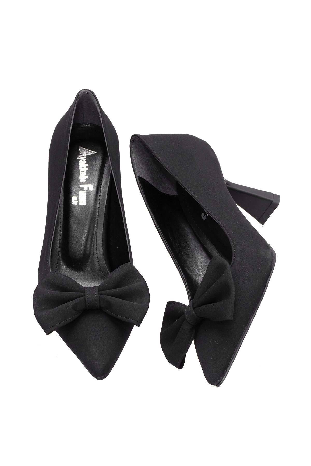 Elit 25KMST1185Z Kadın Klasik Topuklu ayakkabı Siyah - Görsel 8