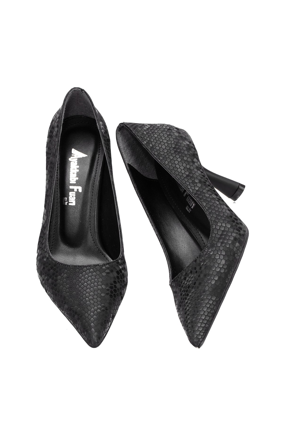Elit 25KMST1184Y Kadın Klasik Topuklu ayakkabı Siyah - Görsel 8