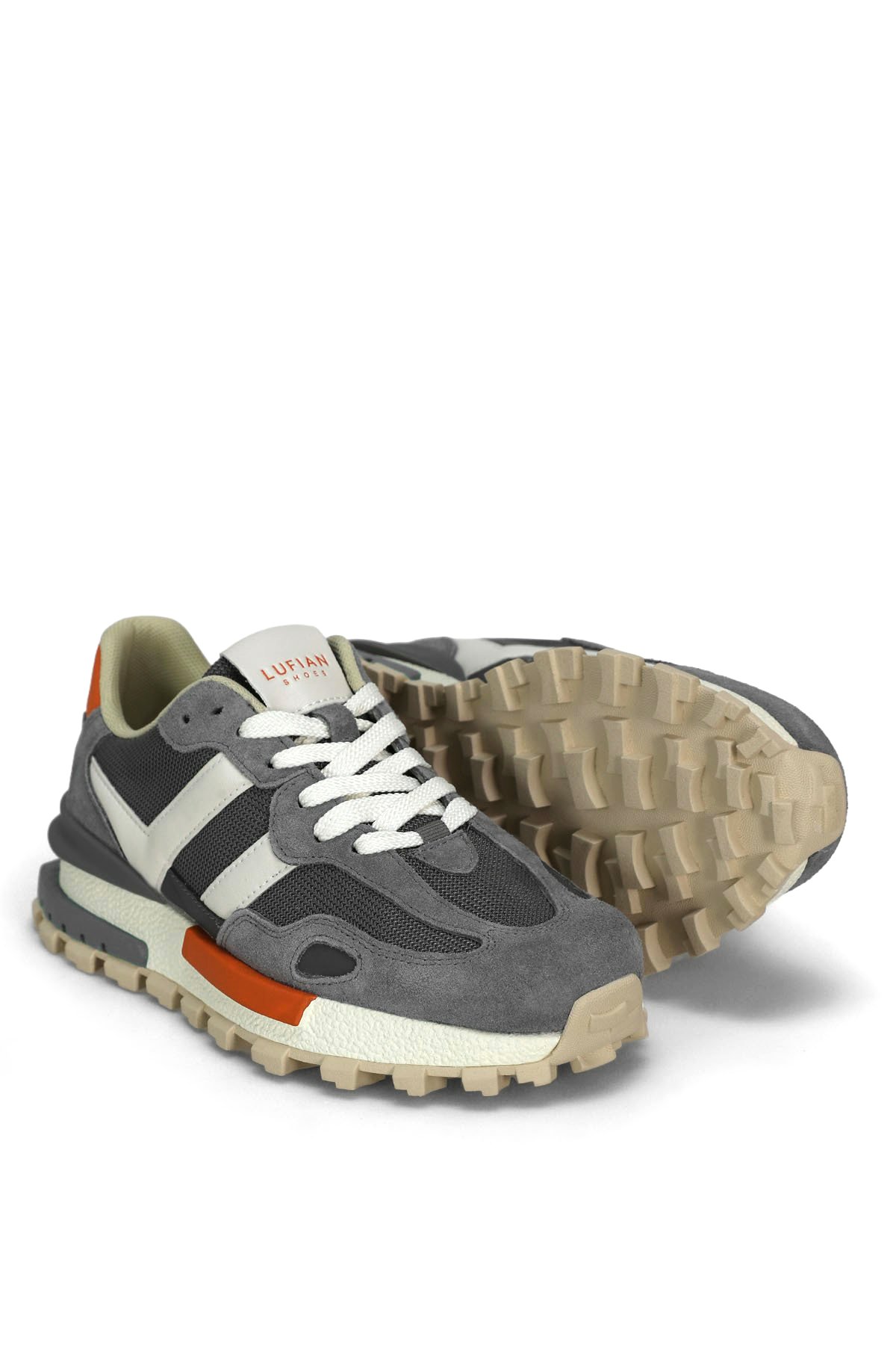 121230035 Stella Kadın Hakiki Deri Klasik Sneaker Gri - Görsel 4