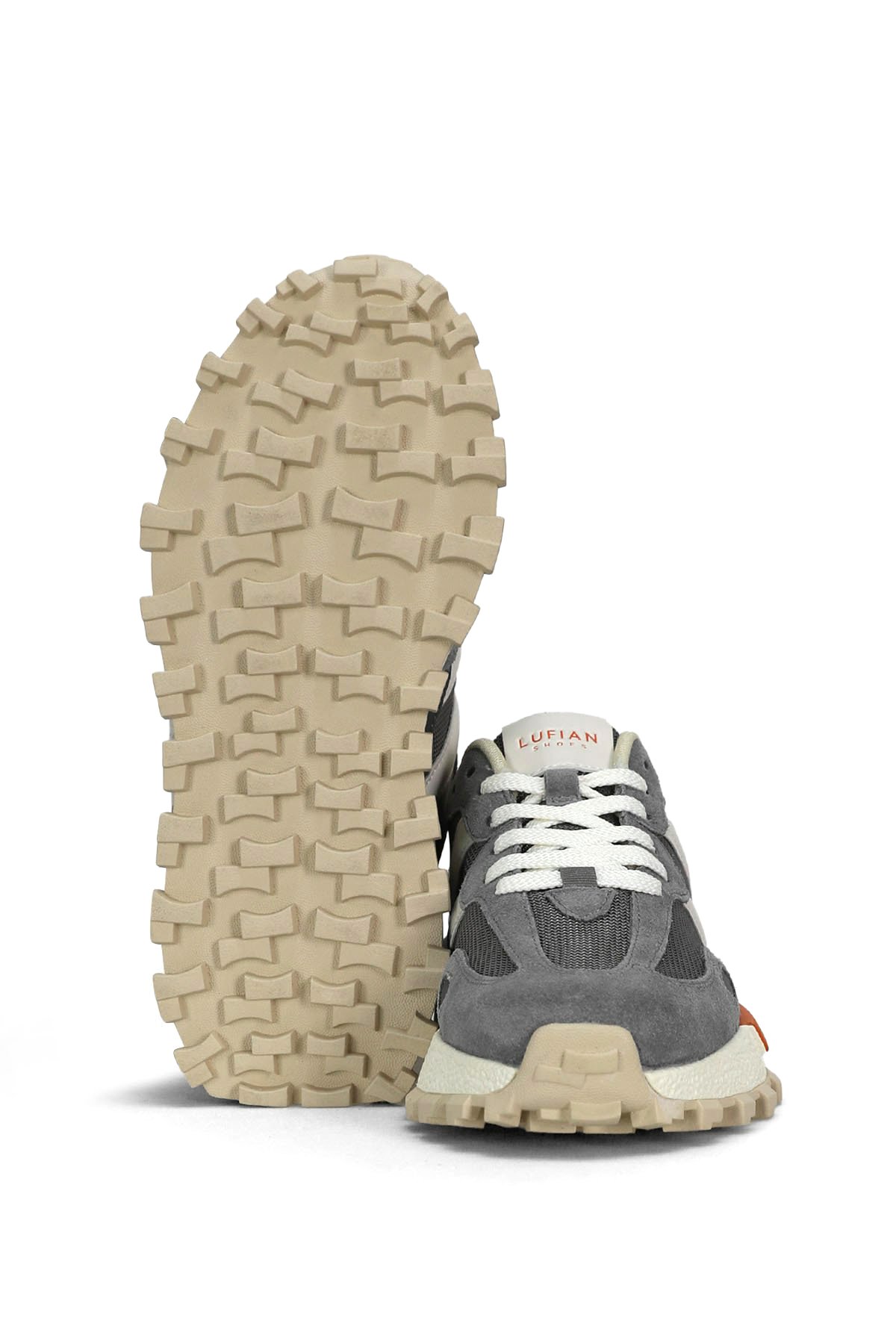 121230035 Stella Kadın Hakiki Deri Klasik Sneaker Gri - Görsel 5