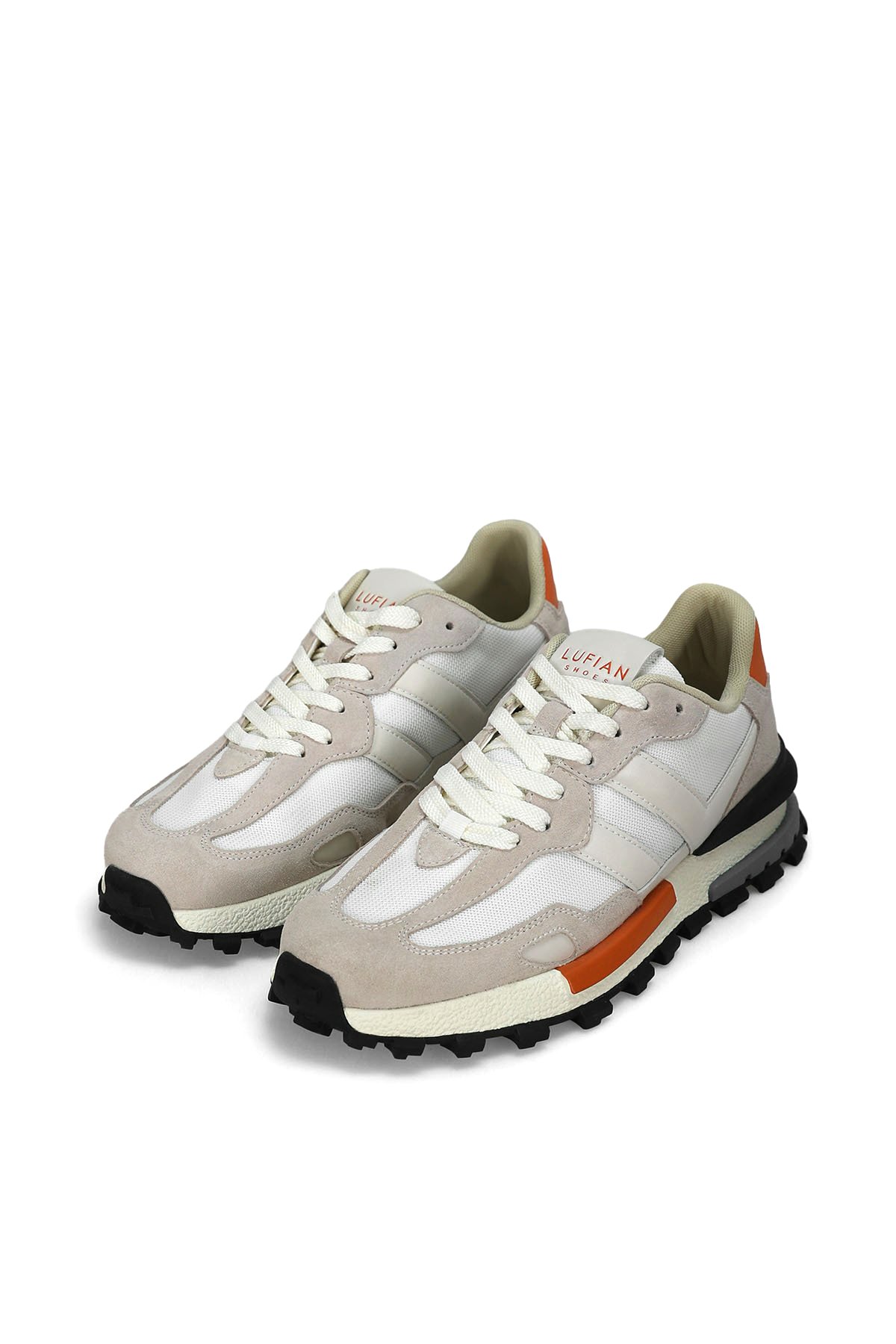 111230272 Auke Erkek Hakiki Deri Klasik Sneaker Taş - Görsel 4