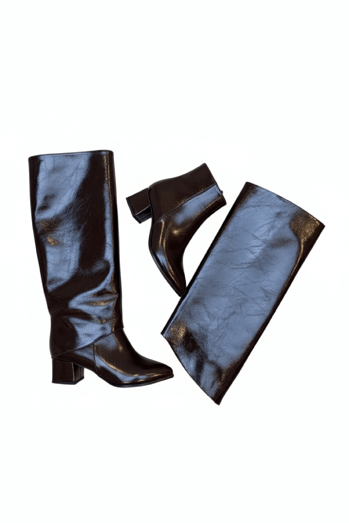 Lash Kahverengi Rugan Tak-Çıkar Konçlu (5 cm Topuk Boyu ) Günlük Kullanım Bot Ve Çizme - Görsel 5