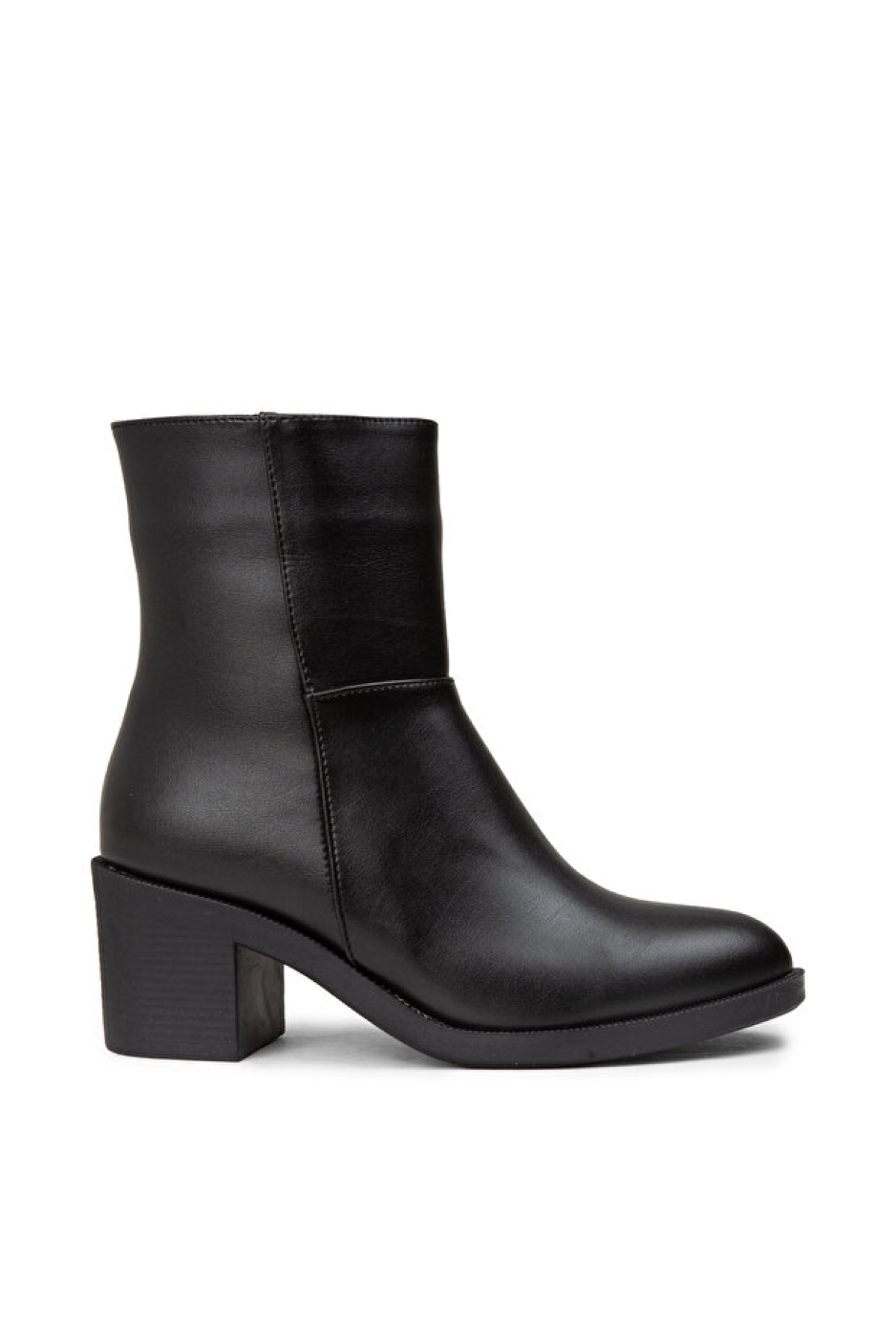 224572 Kalın Topuklu Fermualı Kadın Günlük Bot