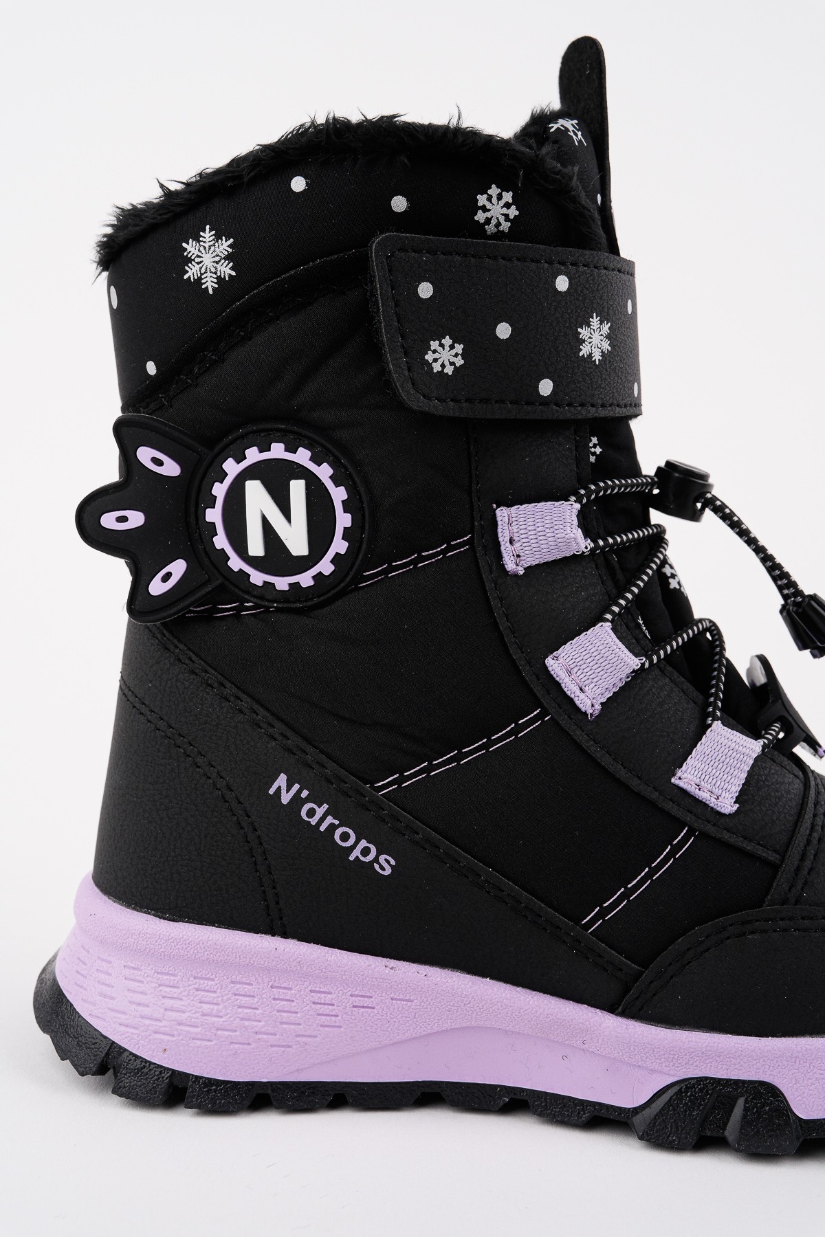 TWİNKLE İçi Kürklü Bağcıklı ve Cırtlı Kız Çocuk Bot - Görsel 7