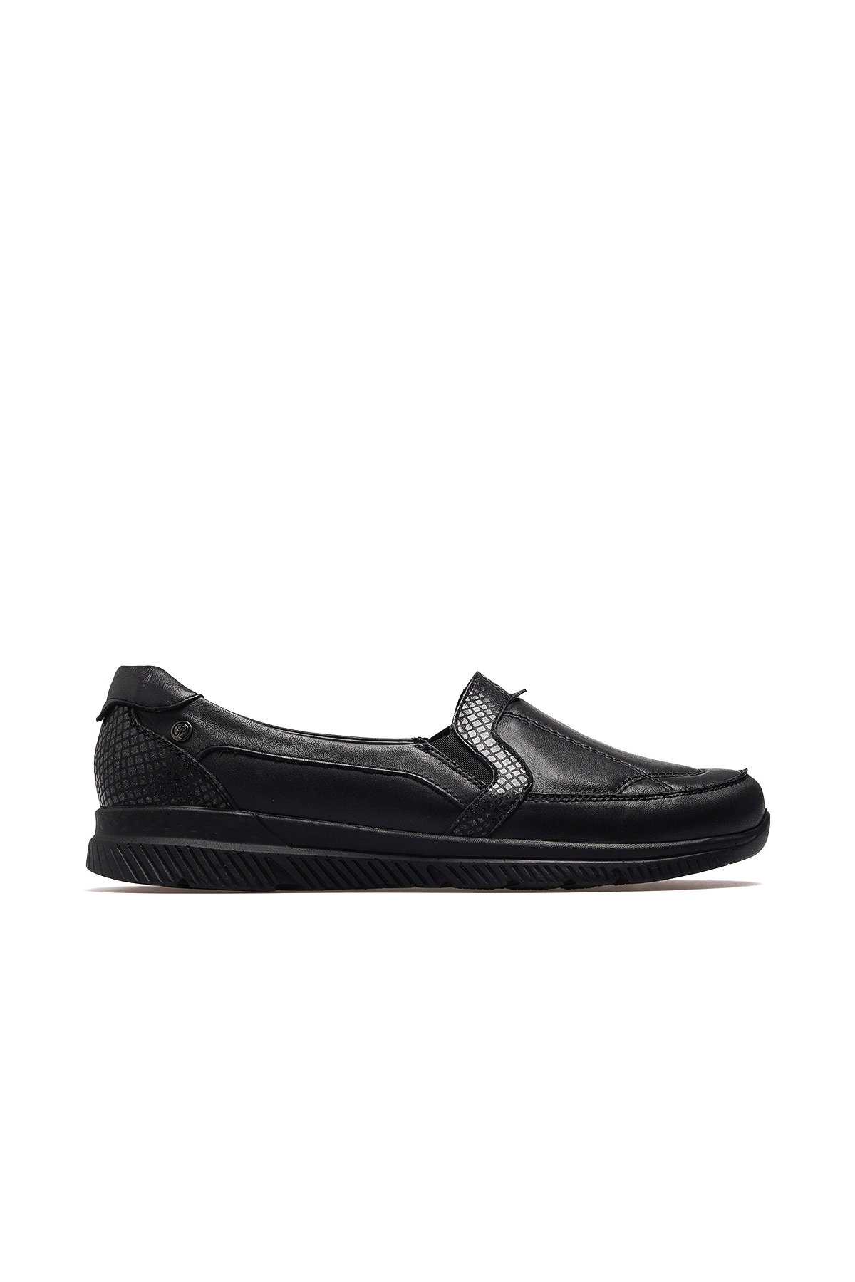 Dılmen Kadın Deri Comfort Günlük Ayakkabı 25k 29415 Z Siyah - Görsel 2