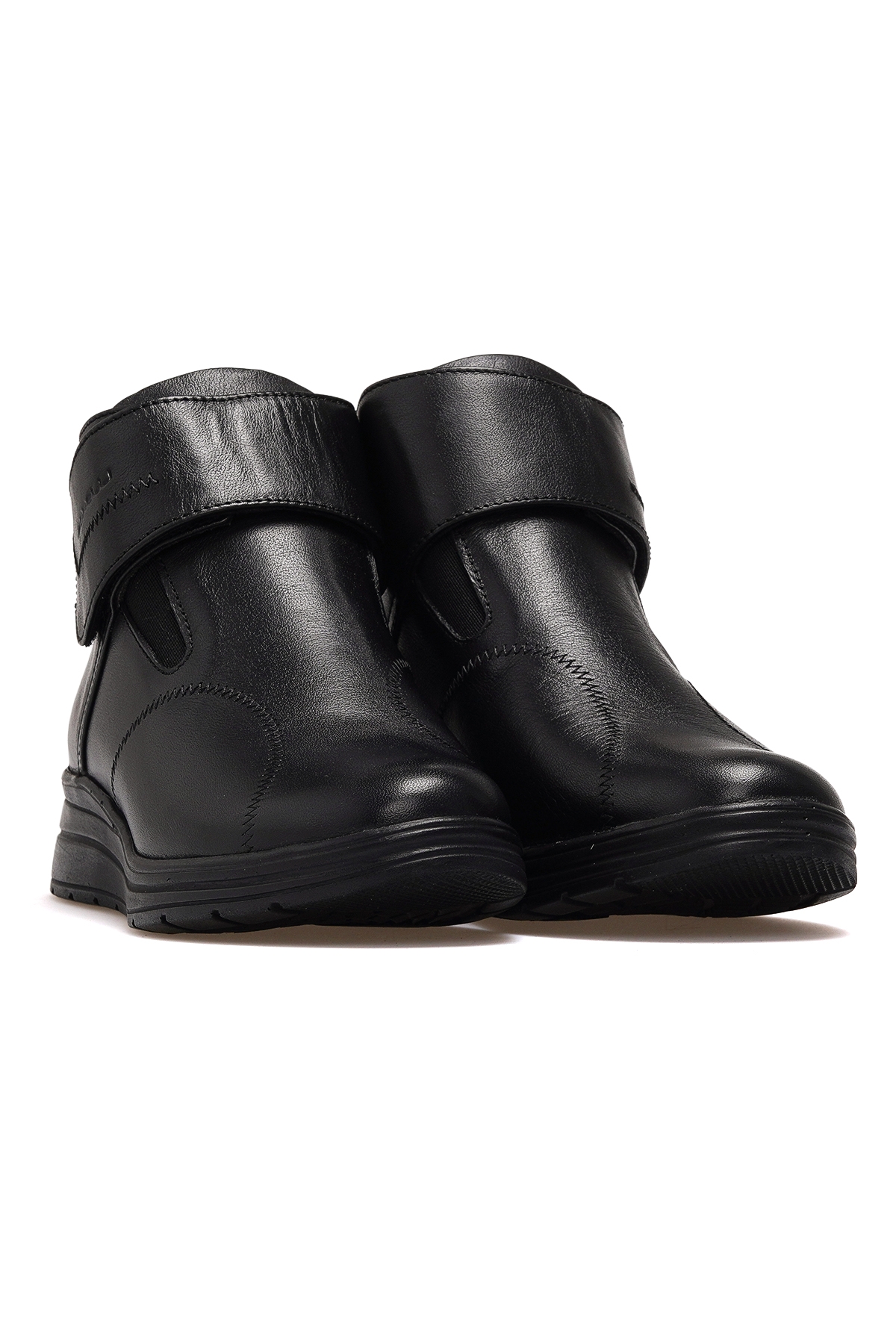 Peykan Kadın Deri Kemik Çıkıntısı Comfort Günlük Bot 25k 21352 Z Siyah - Görsel 6