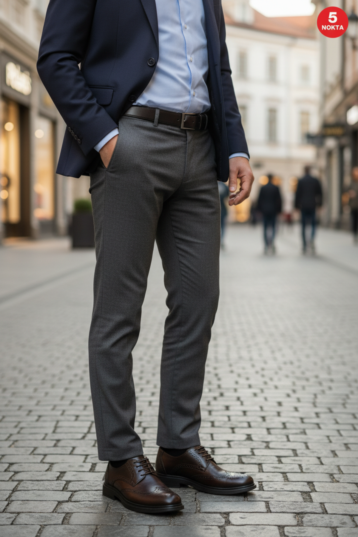 Polaris 5 Nokta 109004.M 5PR Kahverengi Erkek Ayakkabı - Görsel 3