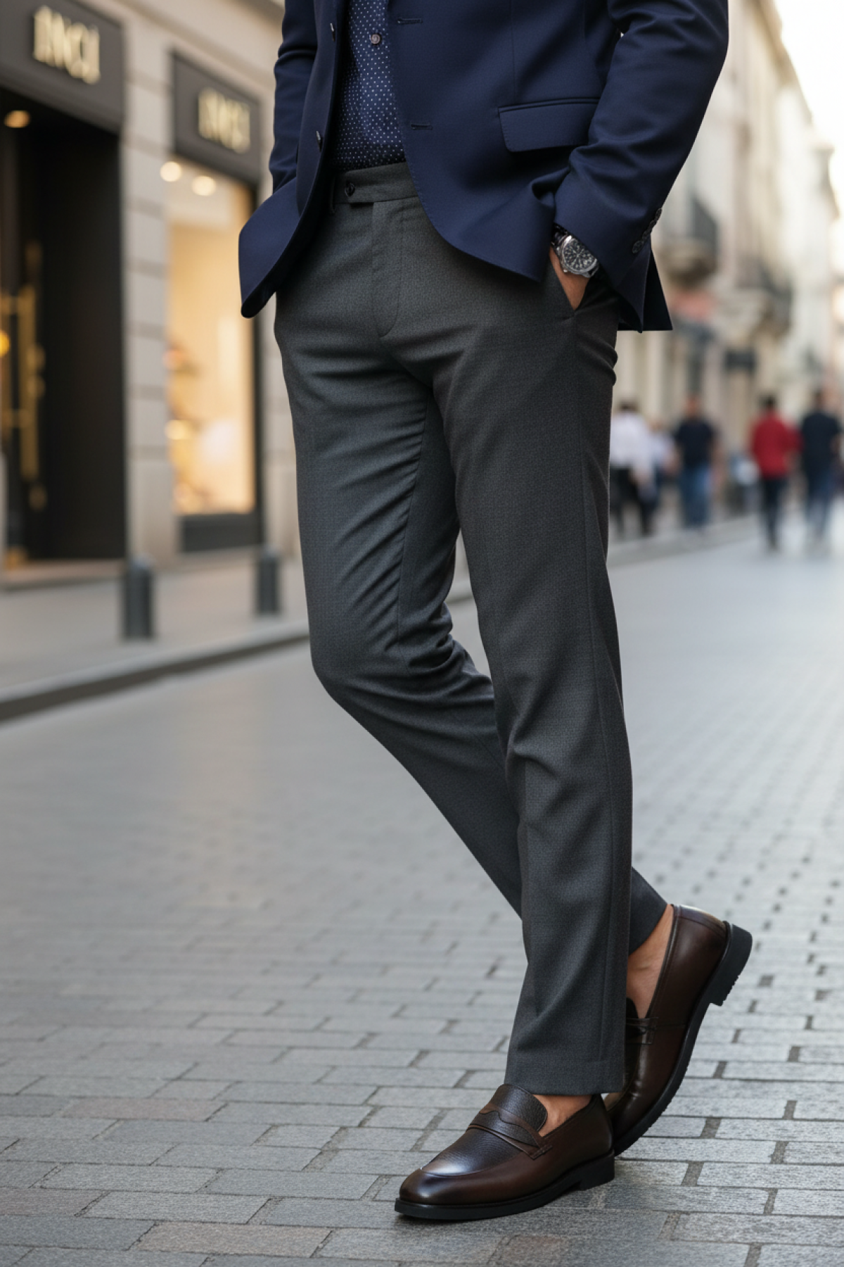 INCI ALFORT 5FX Kahverengi Erkek Makosen - Görsel 3