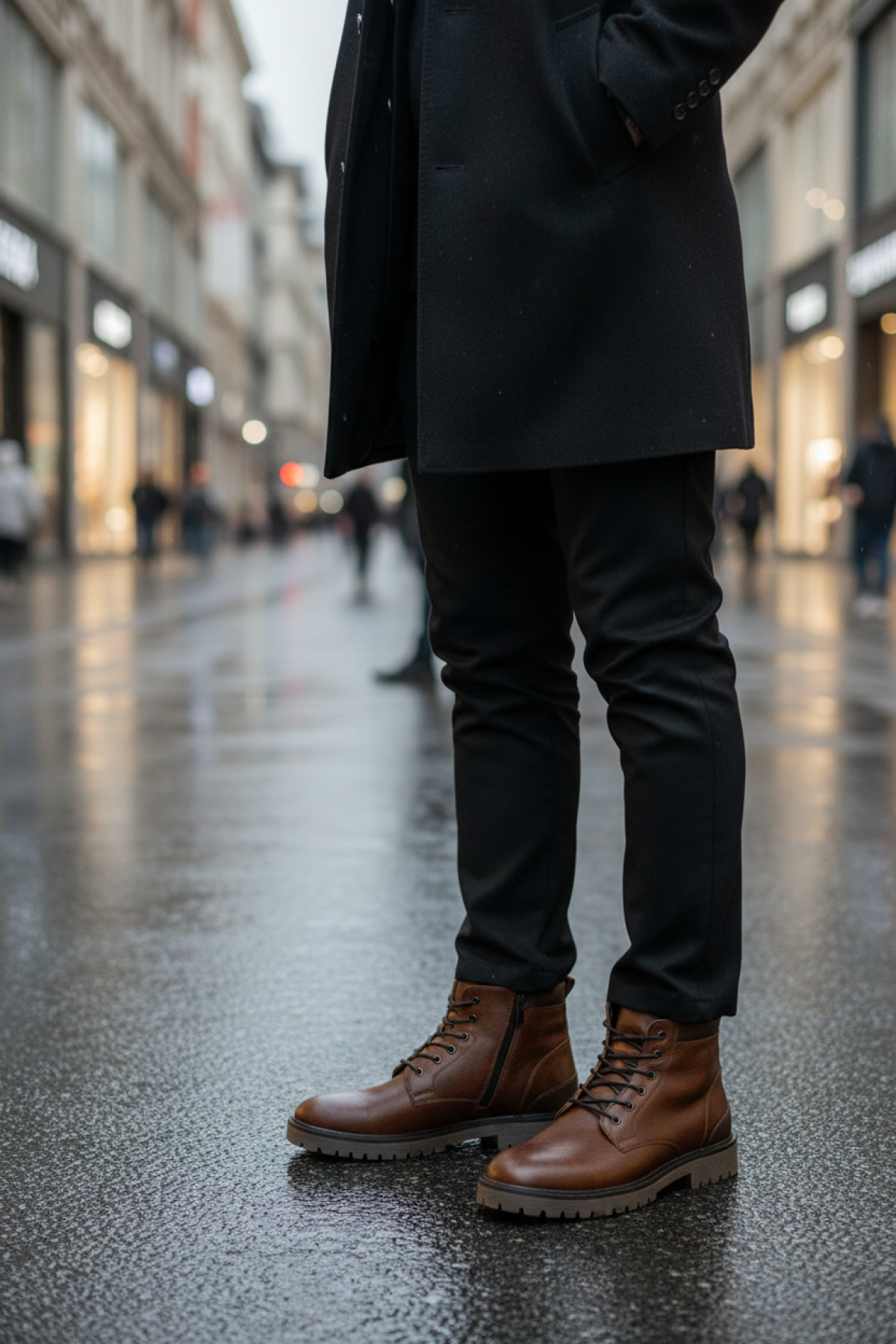 SARTRE-JJ 4PR Taba Erkek Klasik Bot - Görsel 3