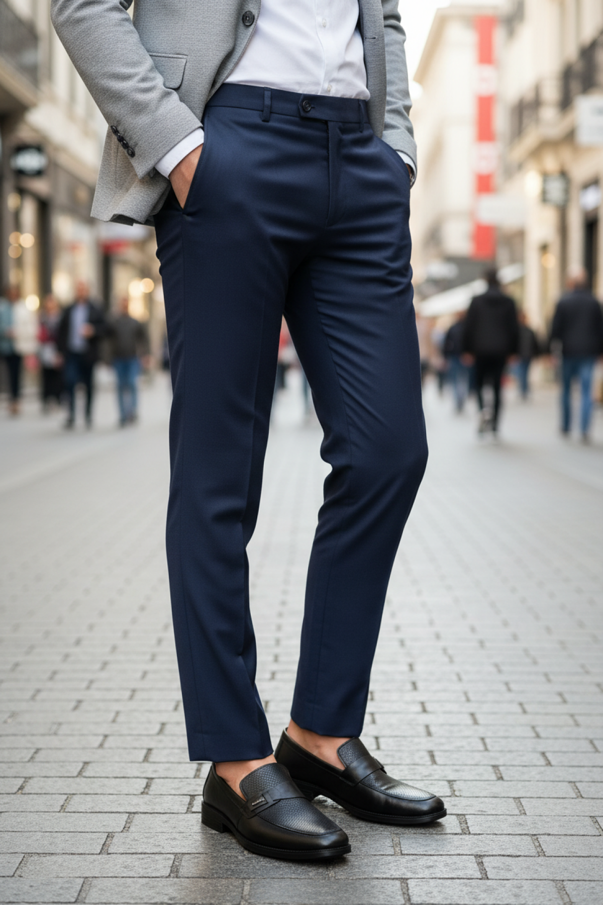 108019.M 5FX Siyah Erkek Ayakkabı - Görsel 3