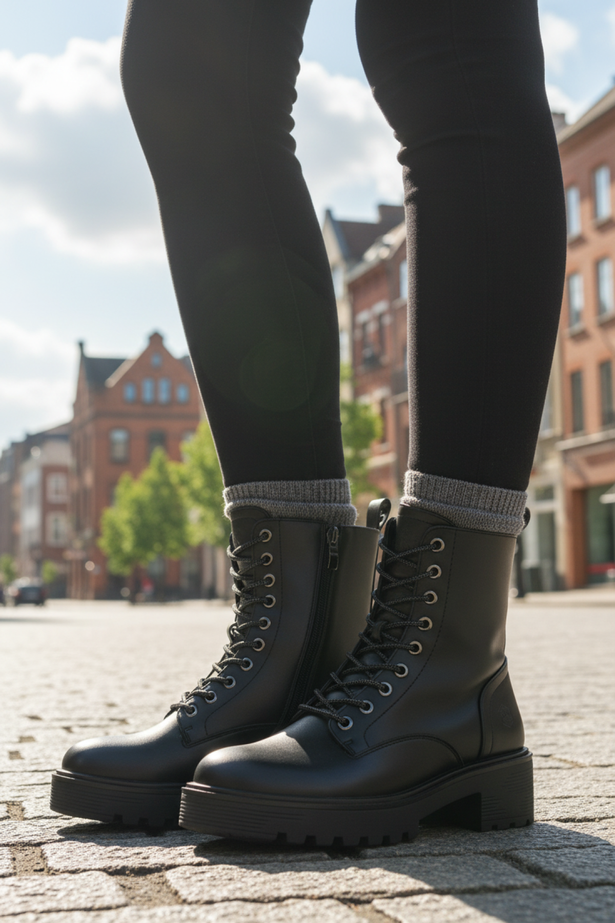 Lumberjack RAMONE 5PR Siyah Kadın Bot - Görsel 3