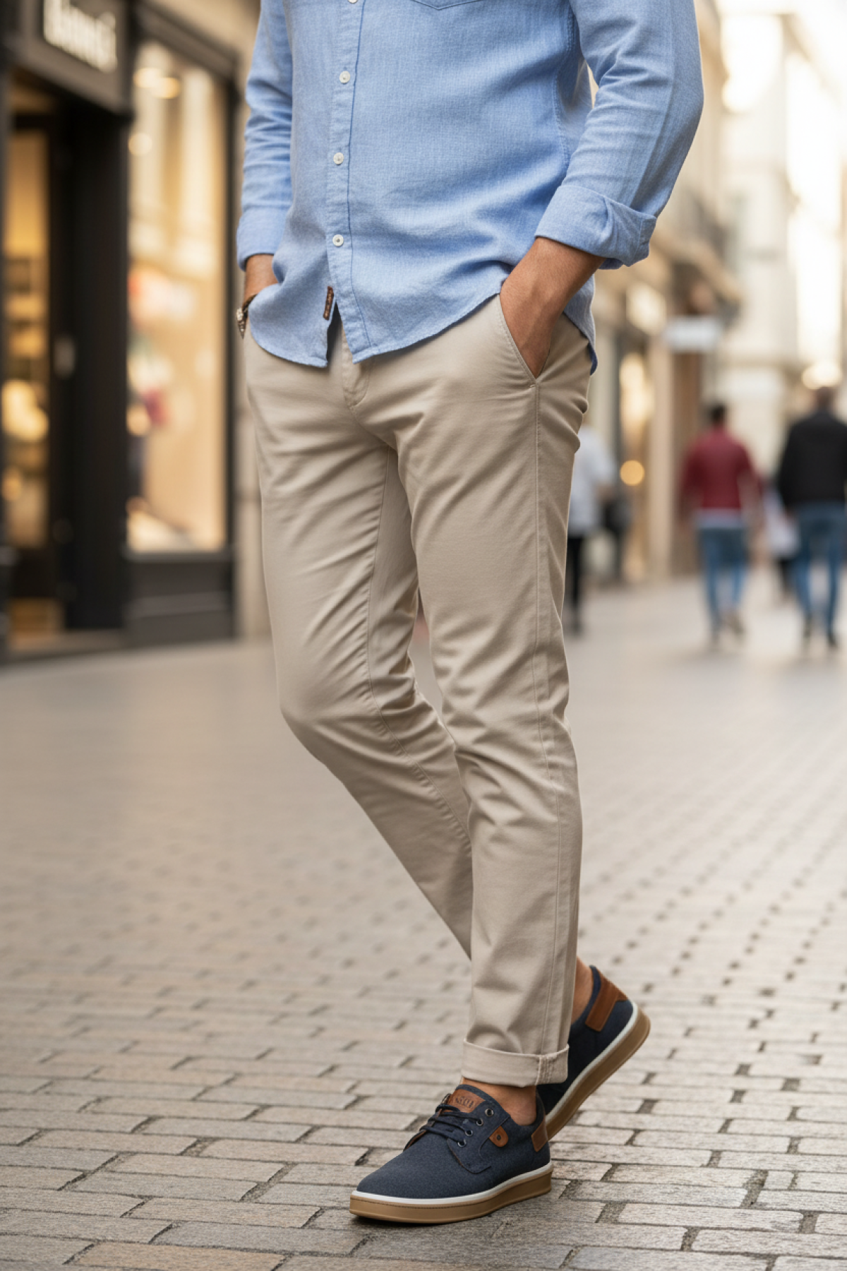 INCI LAROS 5FX Lacivert Erkek Marin Ayakkabı - Görsel 3