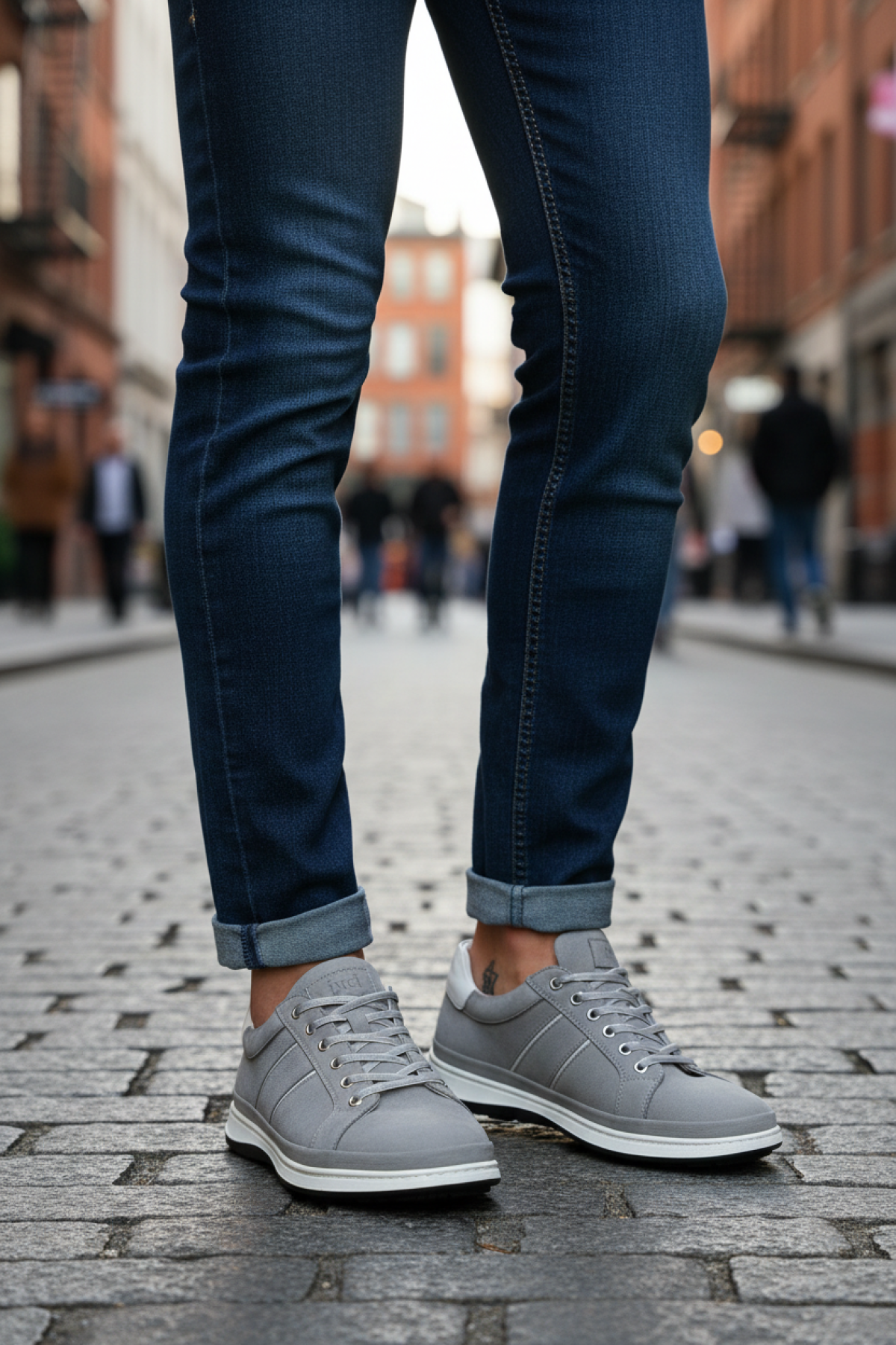 INCI GARDEN 5FX Gri Erkek Comfort Ayakkabı - Görsel 3