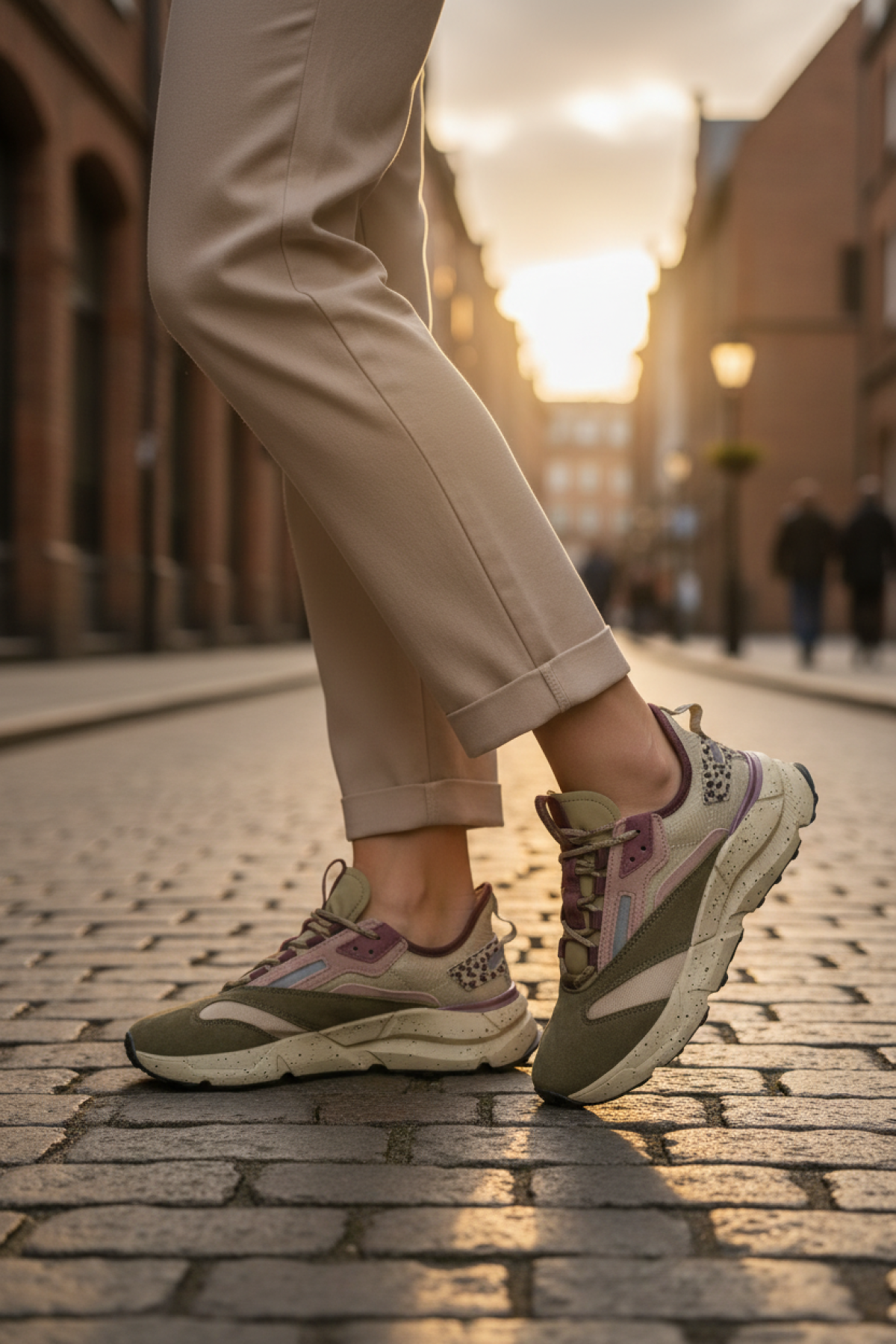 MOLTEN 5PR Haki Kadın Sneaker - Görsel 3