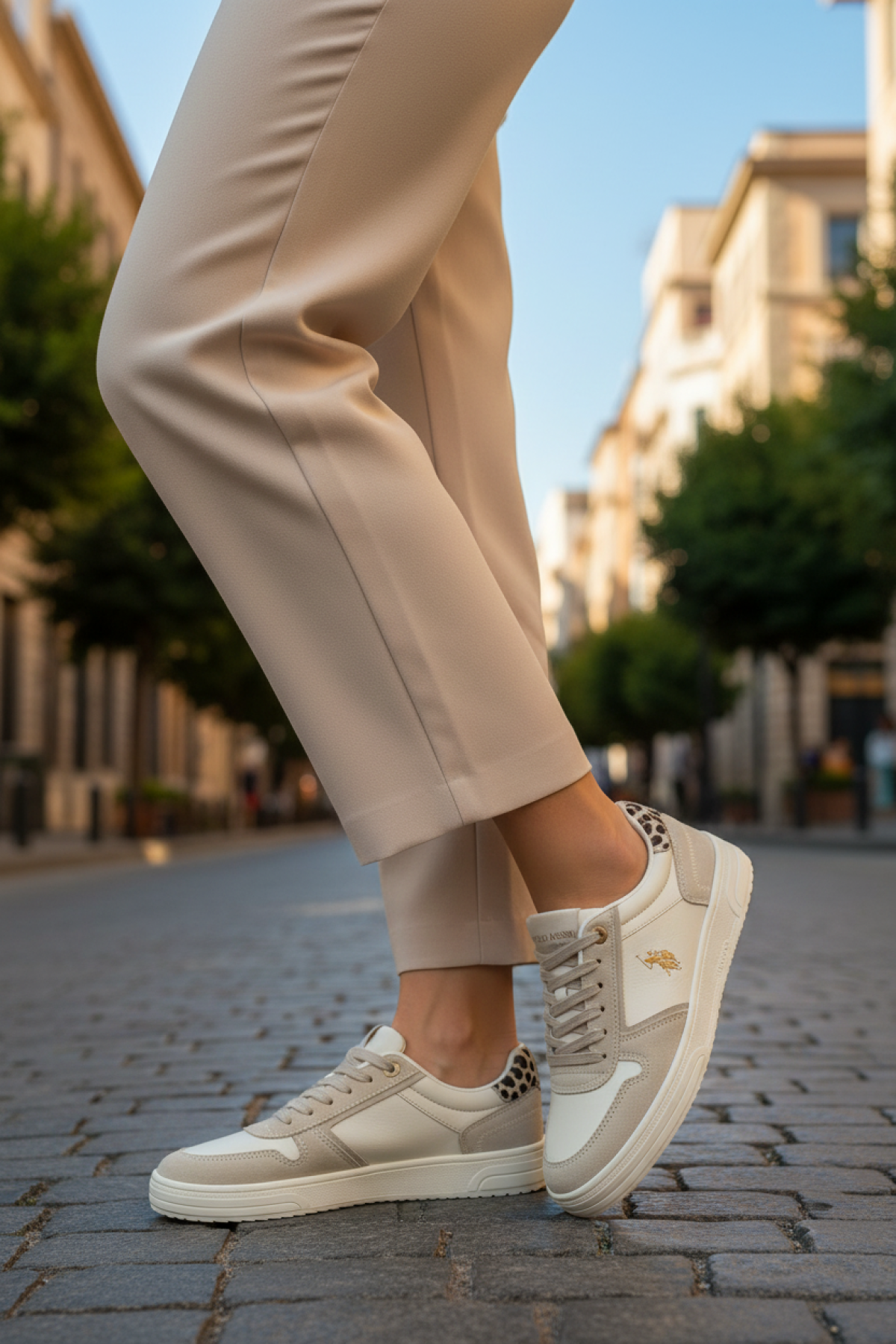 PETRA 5PR Bej Kadın Sneaker - Görsel 3