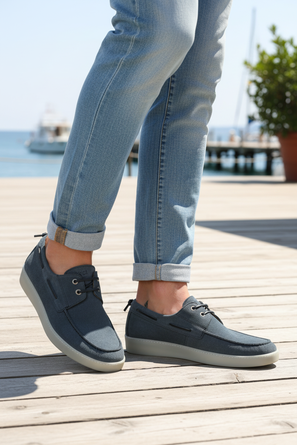 INCI CASAL 4FX Mavi Erkek Günlük Ayakkabı - Görsel 3