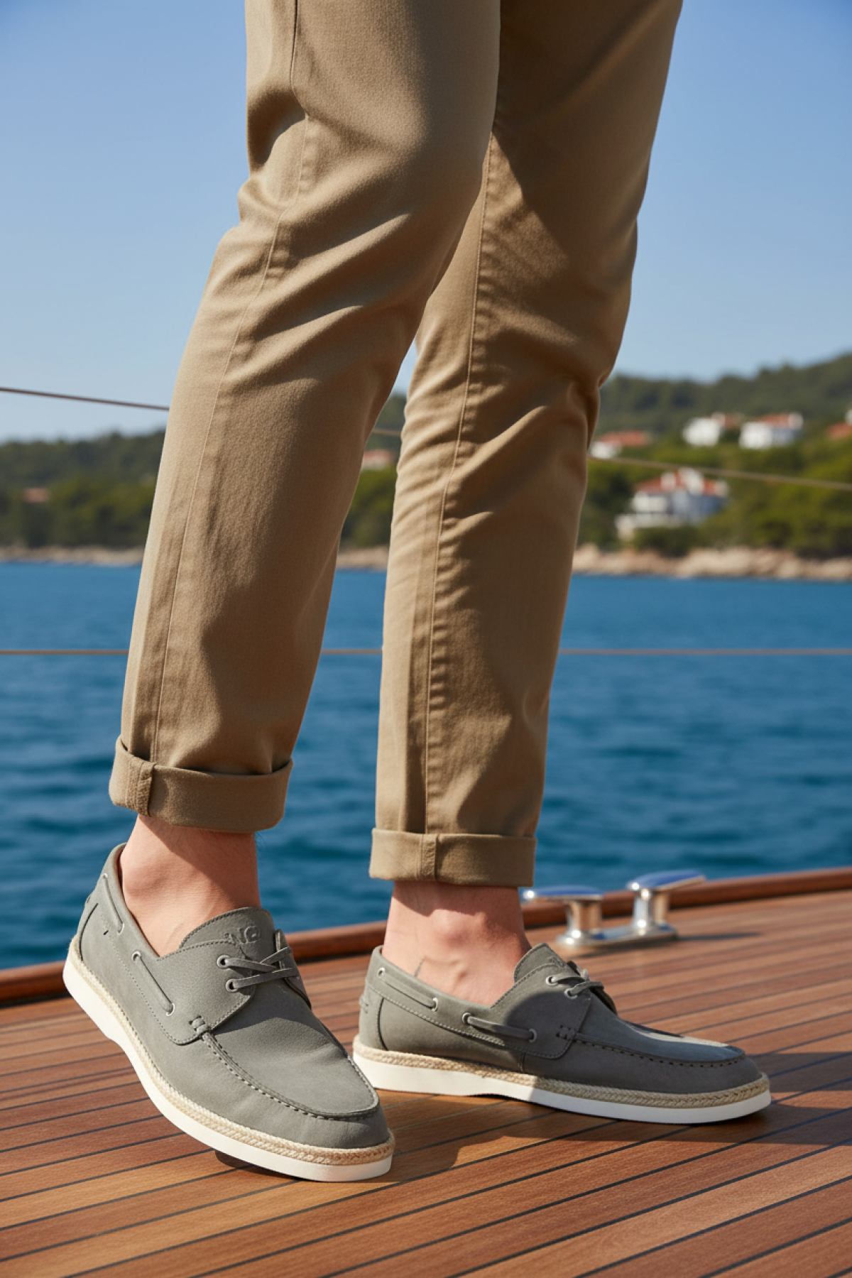 INCI ROSEN 5FX Gri Erkek Marin Ayakkabı - Görsel 3