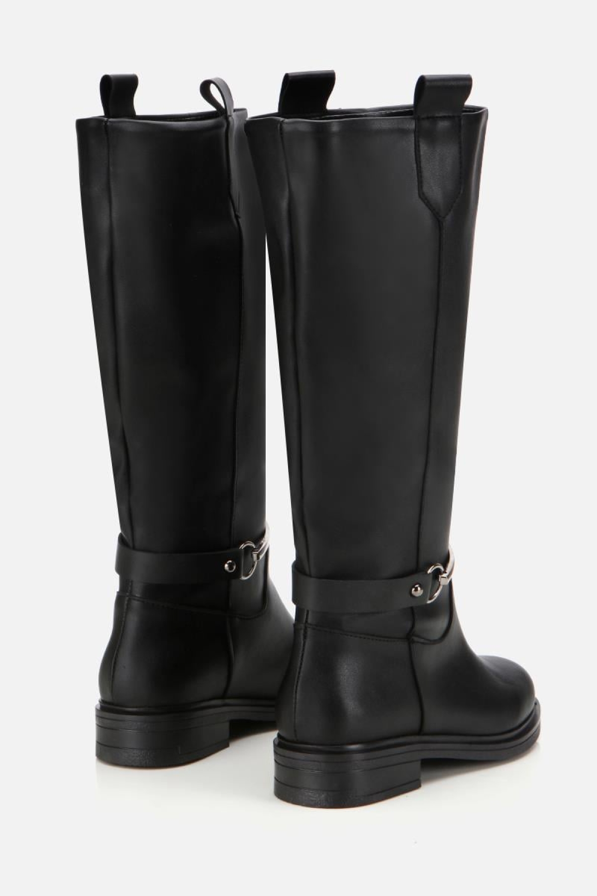 Kadın Siyah Zincir Detaylı Çizme - Görsel 4