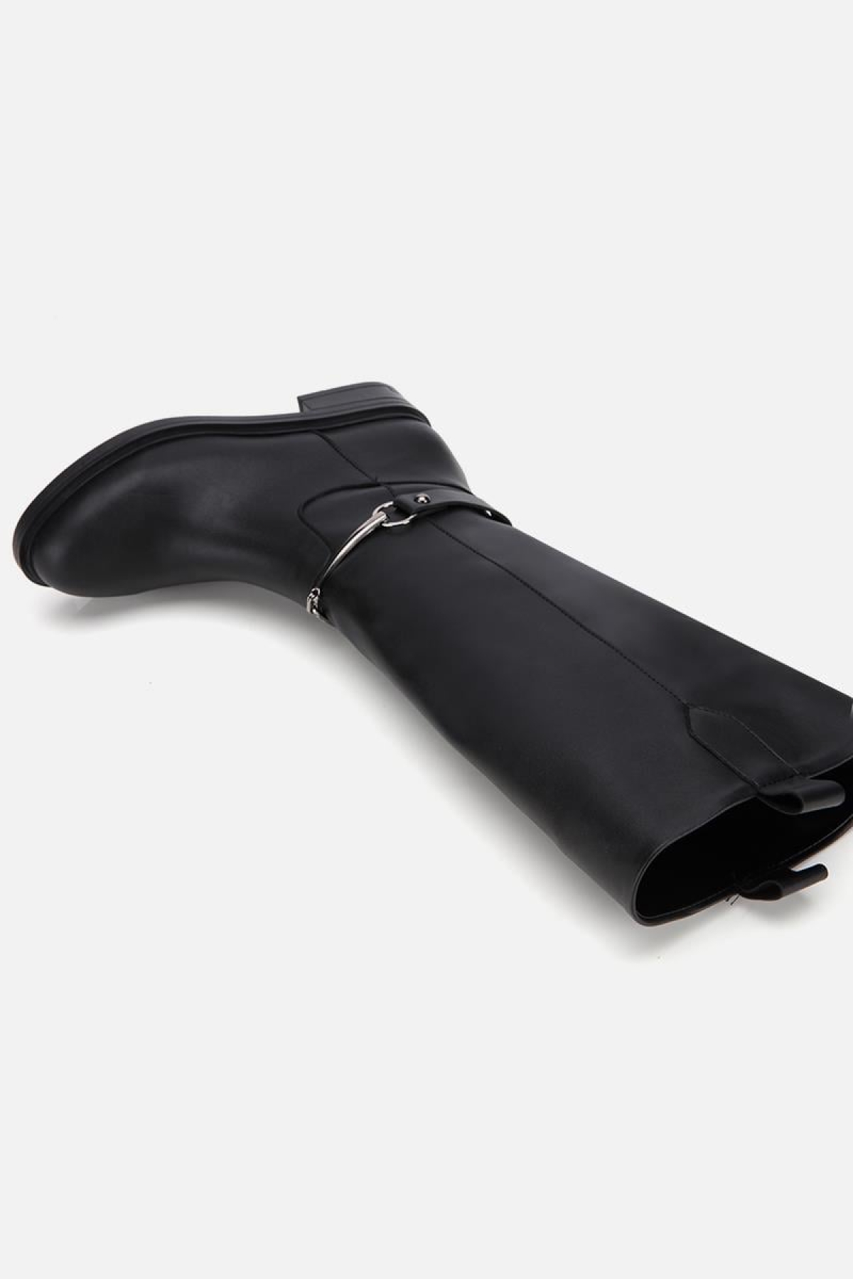 Kadın Siyah Zincir Detaylı Çizme - Görsel 8