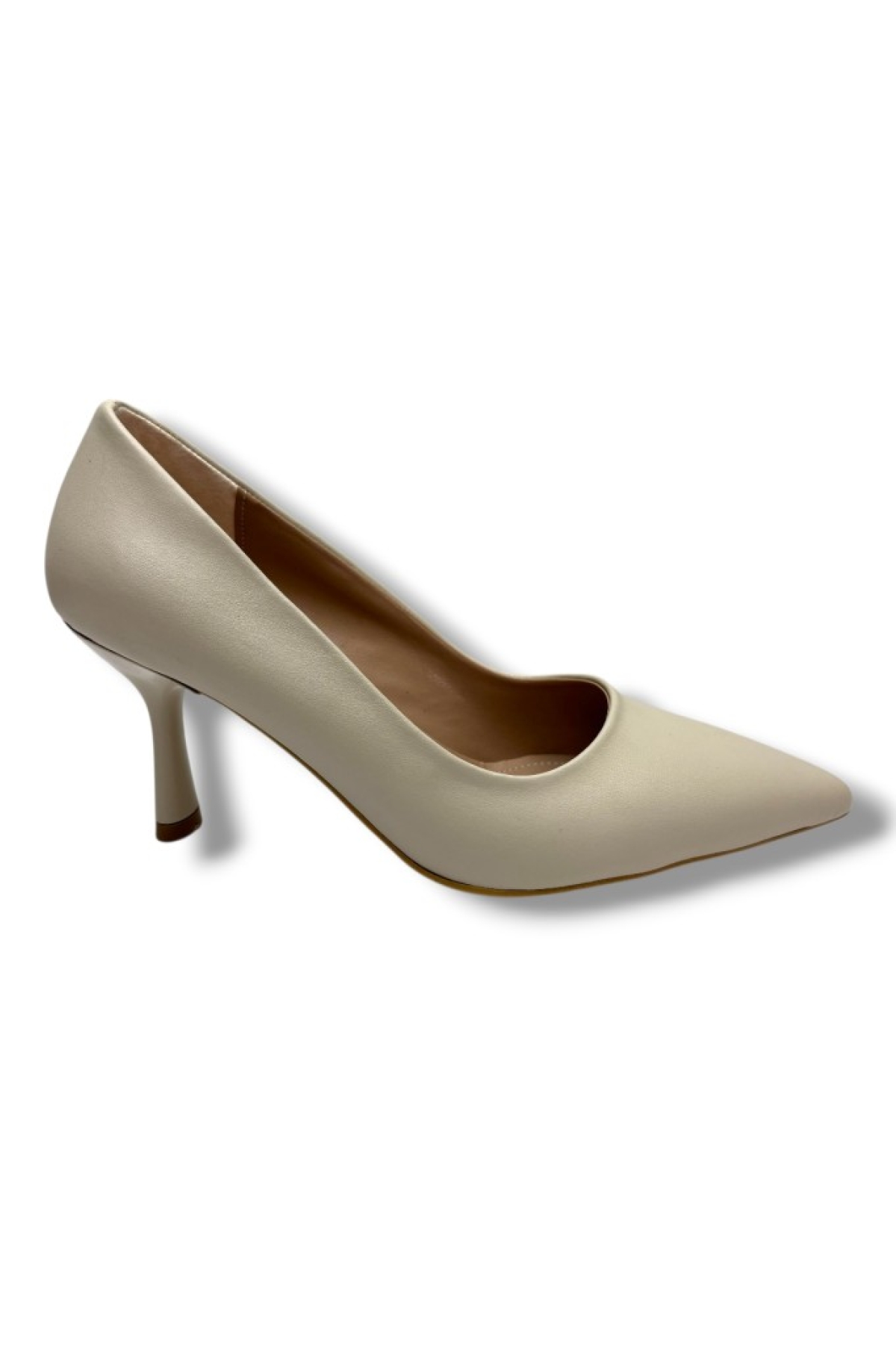 C-Shoes 3149-26 Cilt Deri Orta Boy İnce Topuk Kadın Stiletto - Görsel 3