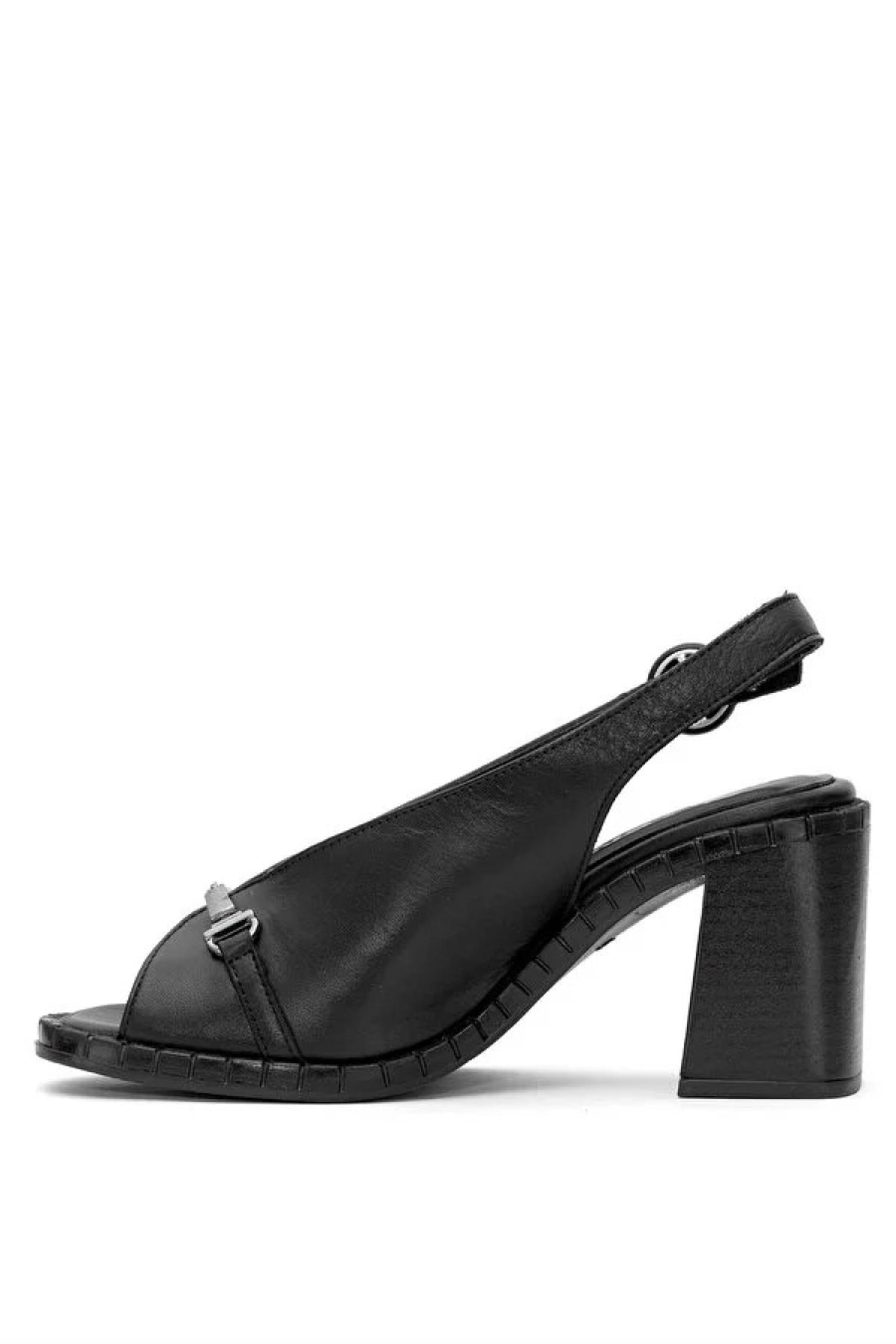 2511902Y Kadın Deri Sandalet - Görsel 4