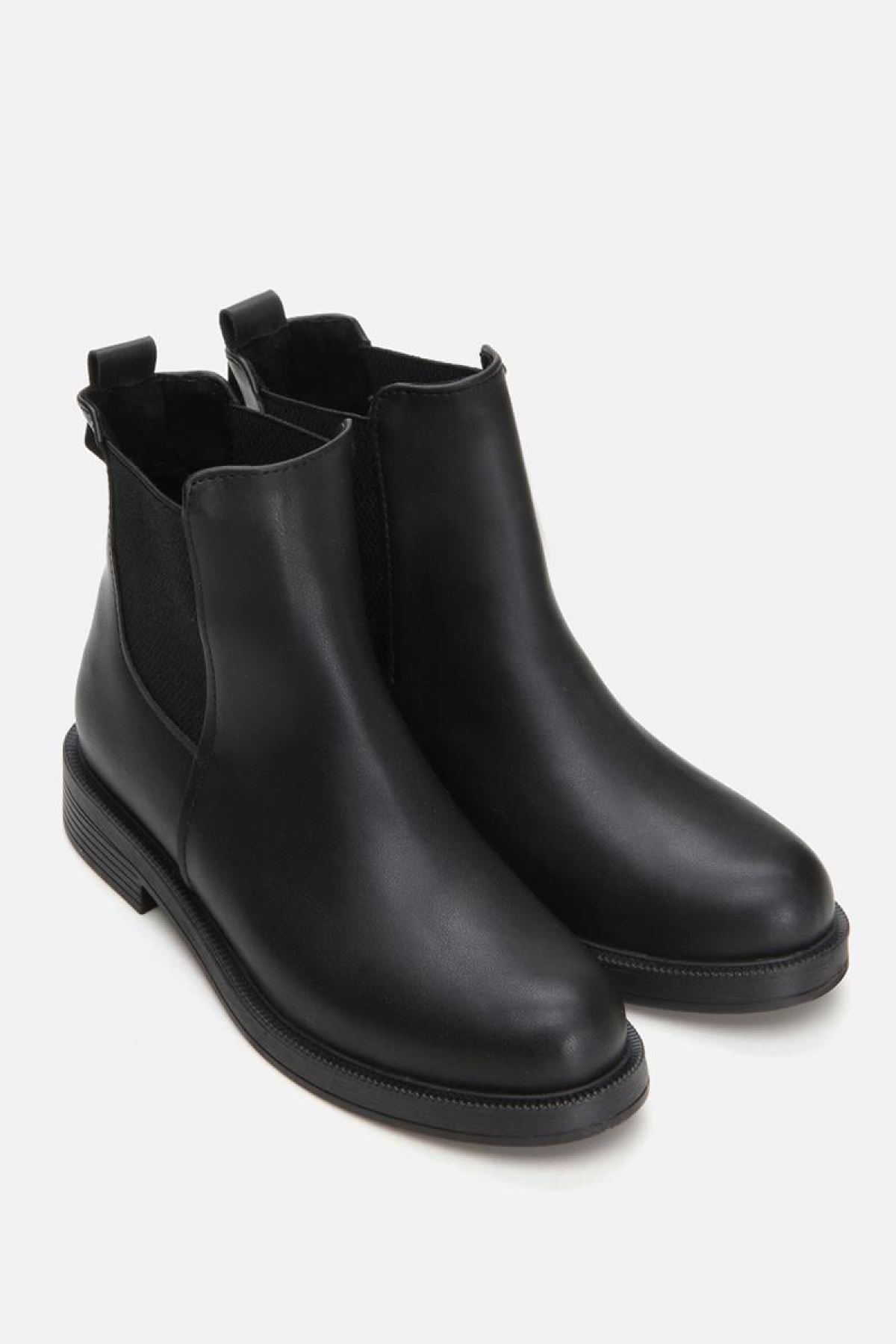 Siyah Kadın Düz Bot - Görsel 3
