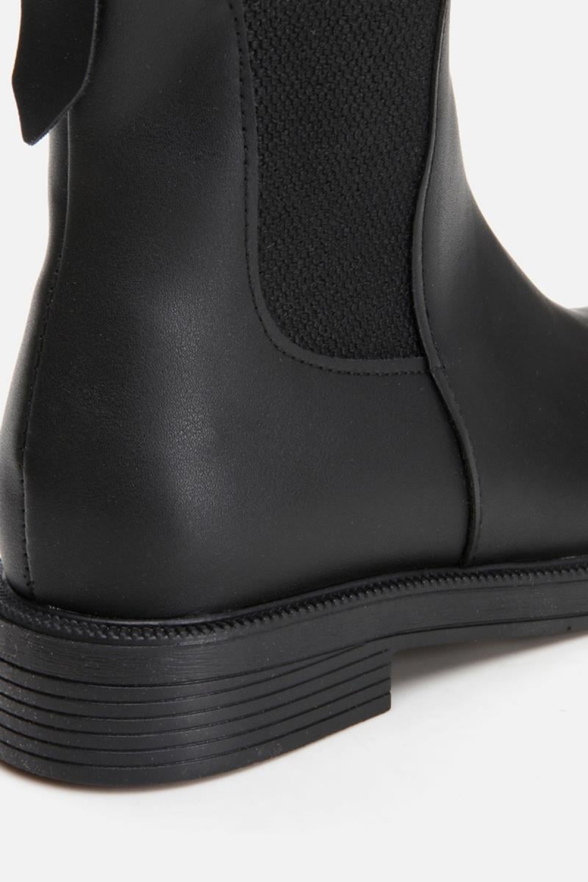 Siyah Kadın Düz Bot - Görsel 5