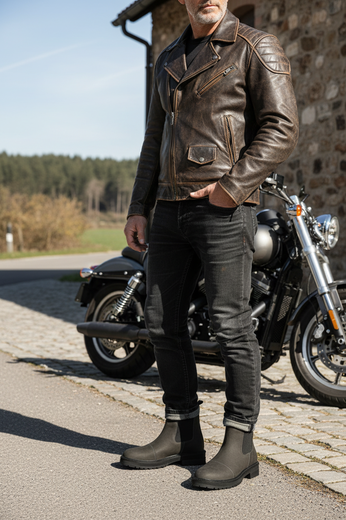 ROSA 4PR Gri Erkek Postal - Görsel 3