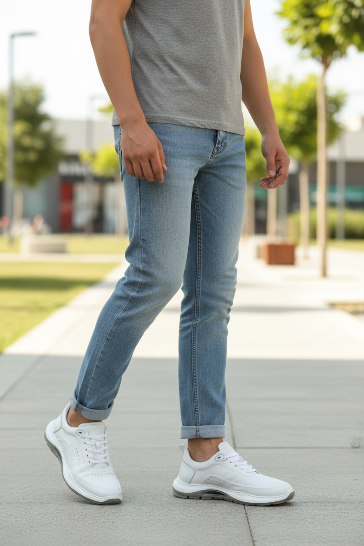 INCI ARMOS 5FX Beyaz Erkek Comfort Ayakkabı - Görsel 3