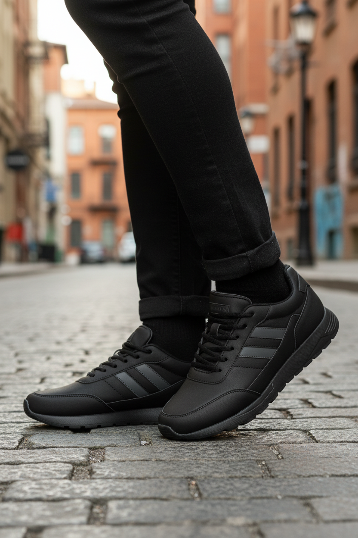 Kinetix LESCAR II PU 5PR Siyah Erkek Sneaker - Görsel 3