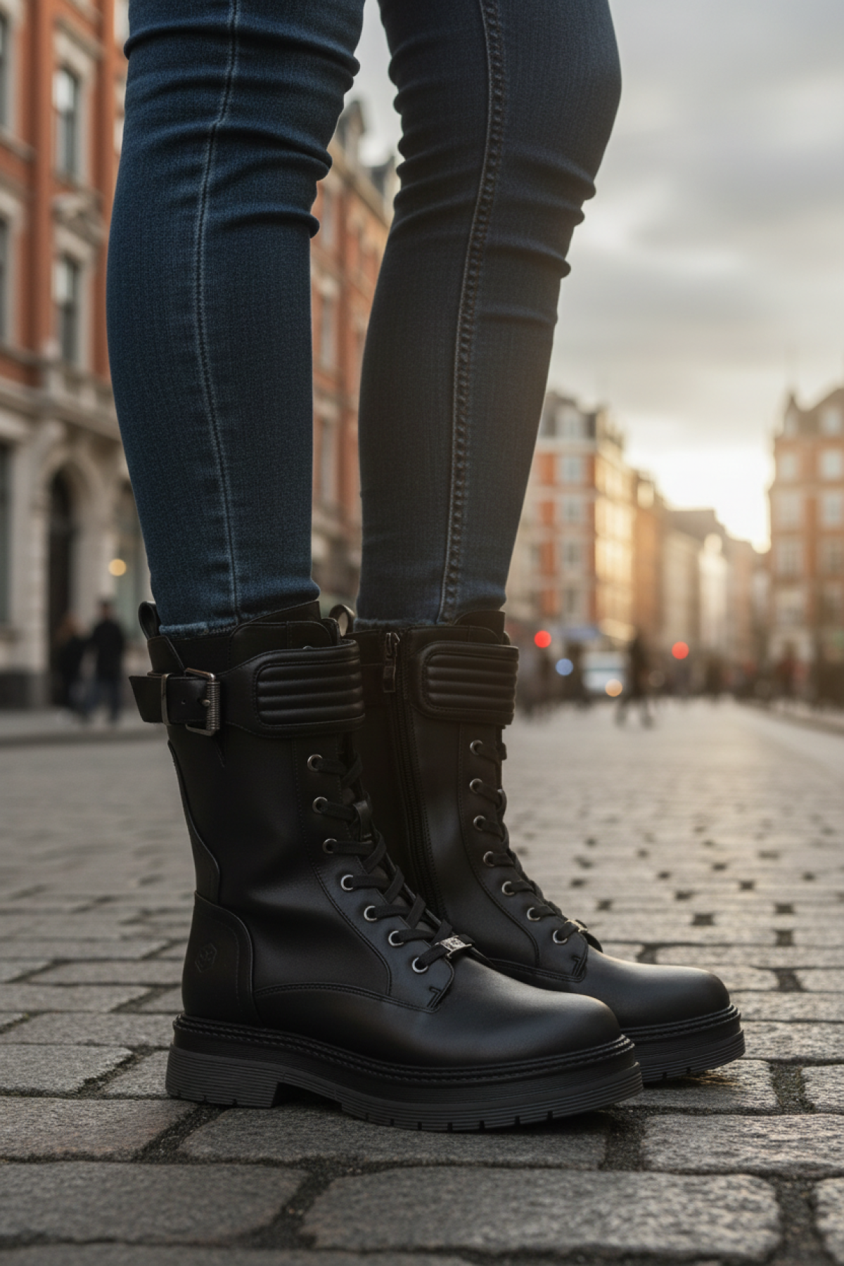 SIENNA 5PR Siyah Kadın Postal - Görsel 3