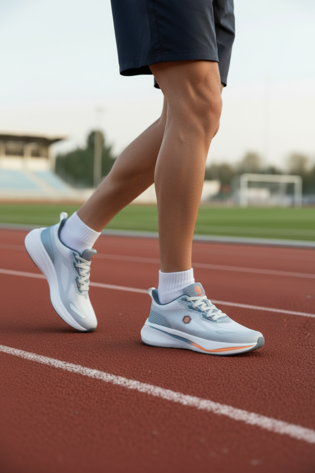 HEZONYA 5PR Gri Erkek Koşu Ayakkabısı - Görsel 3