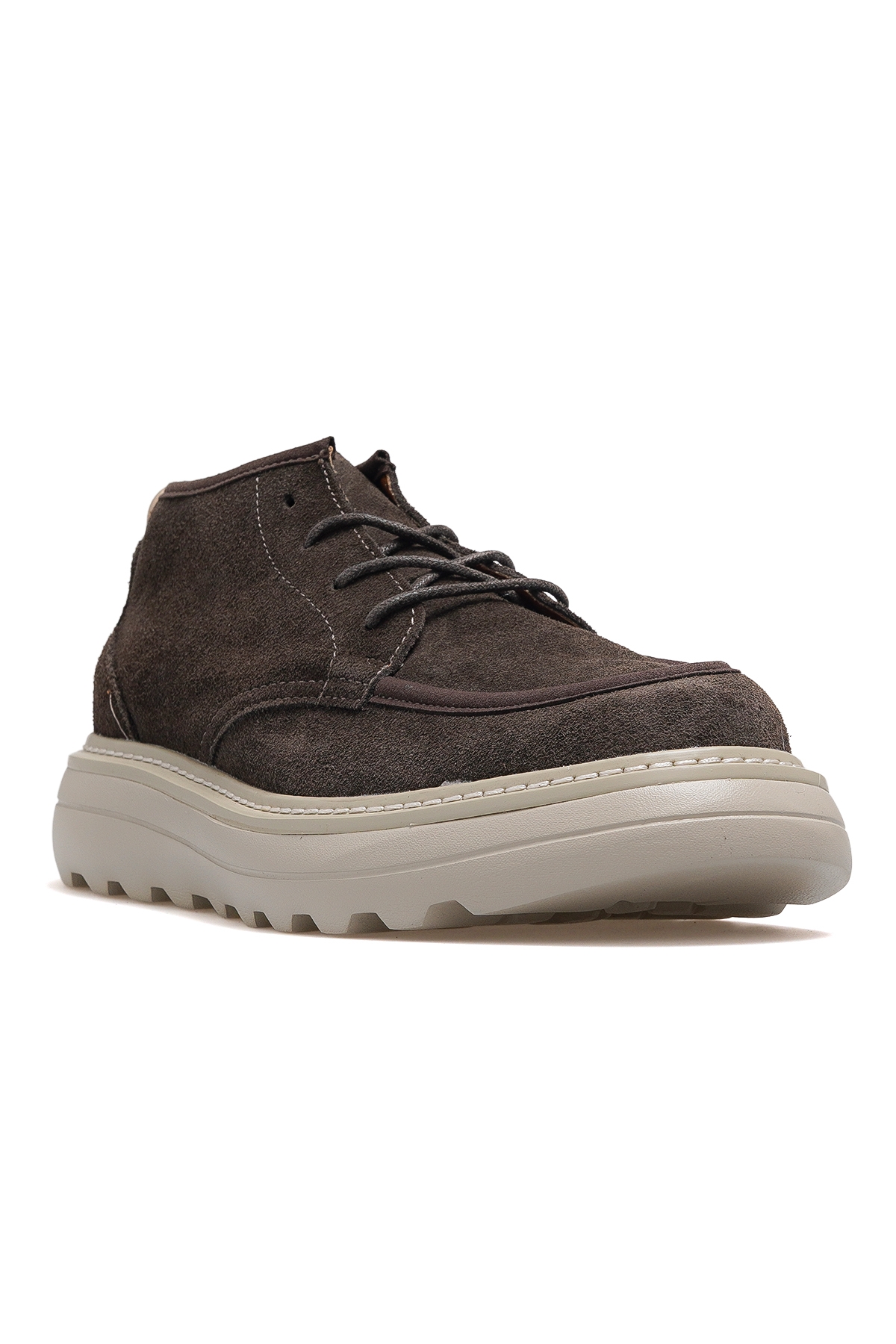 William Erkek Deri Sneaker Günlük Bot 25k 112230246 Kahve - Görsel 5