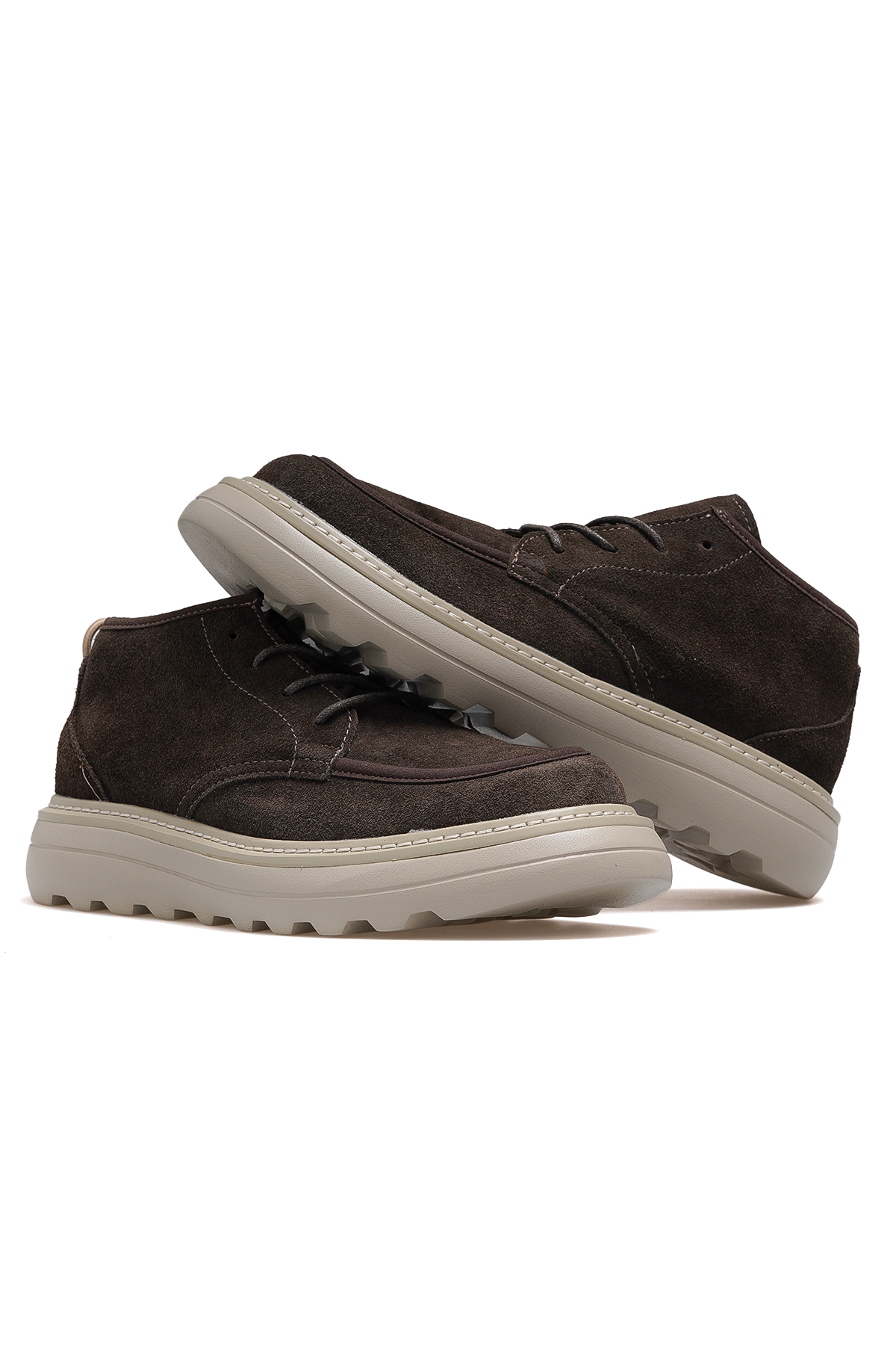 William Erkek Deri Sneaker Günlük Bot 25k 112230246 Kahve - Görsel 7