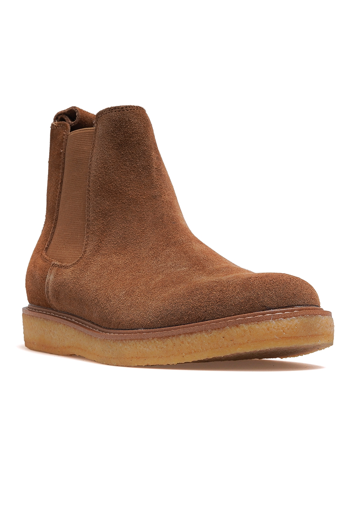 Justin Erkek Hakiki Deri Chelsea Günlük Bot 25k 112230248 Camel - Görsel 5