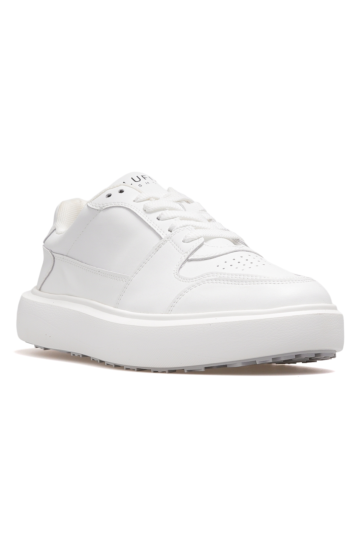 Mateas Erkek Deri Sneaker Günlük Ayakkabı 25k 112230251 Beyaz - Görsel 5