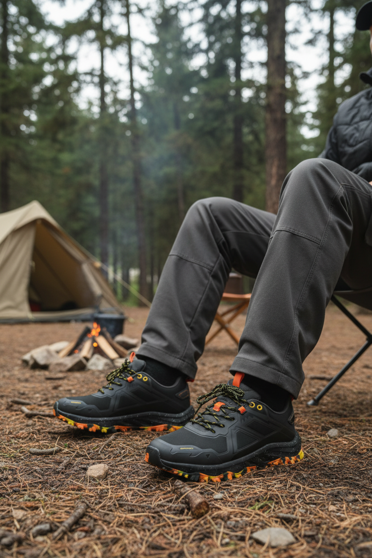 DALLAS 5PR Siyah Erkek Outdoor - Görsel 3