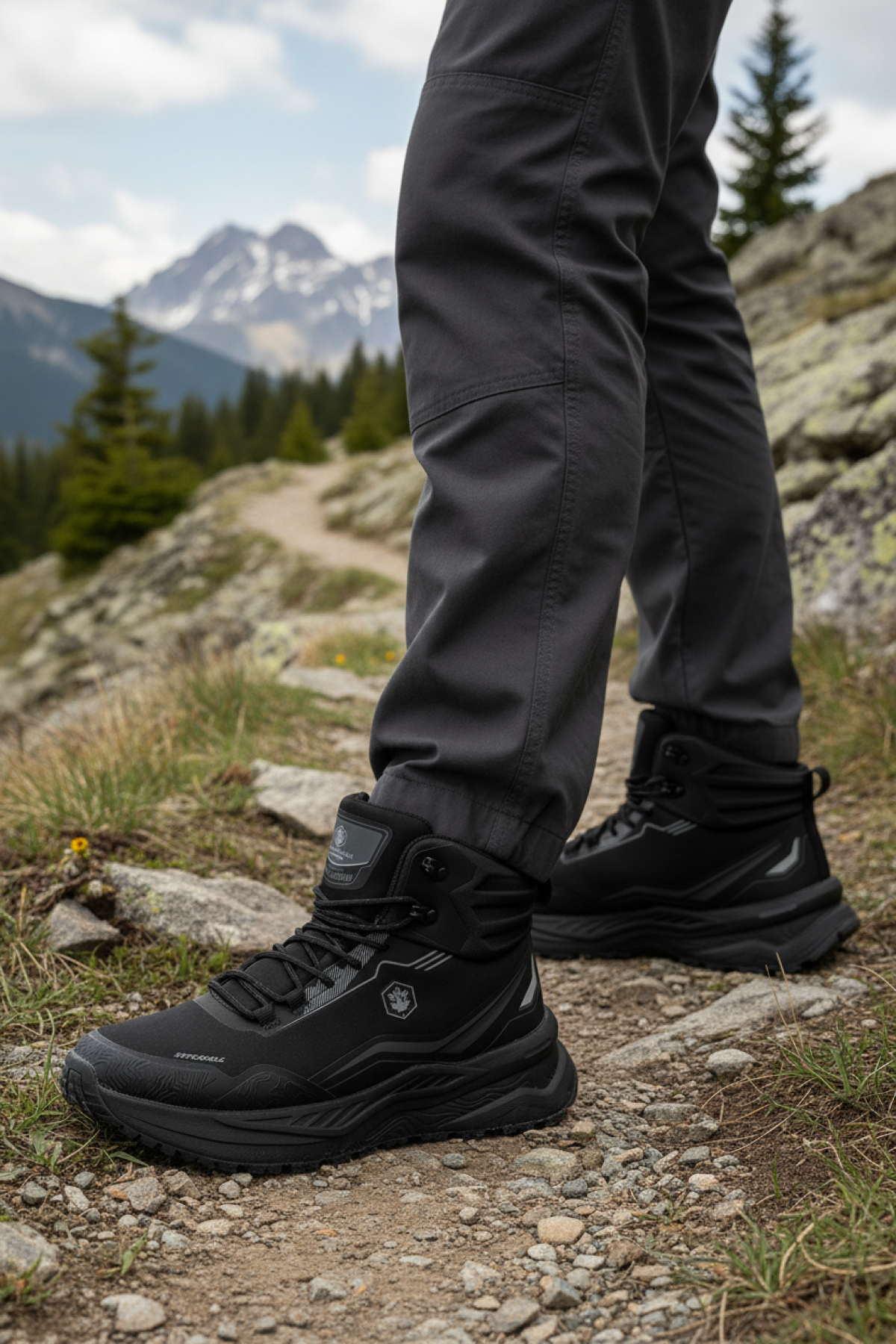 DIFO HI 5PR Siyah Erkek Outdoor Bot - Görsel 3