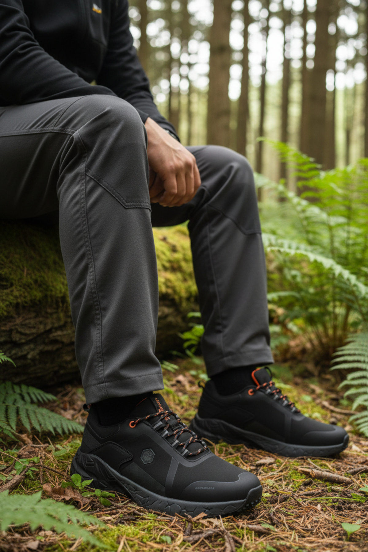 JORAI 5PR Siyah Erkek Outdoor - Görsel 3