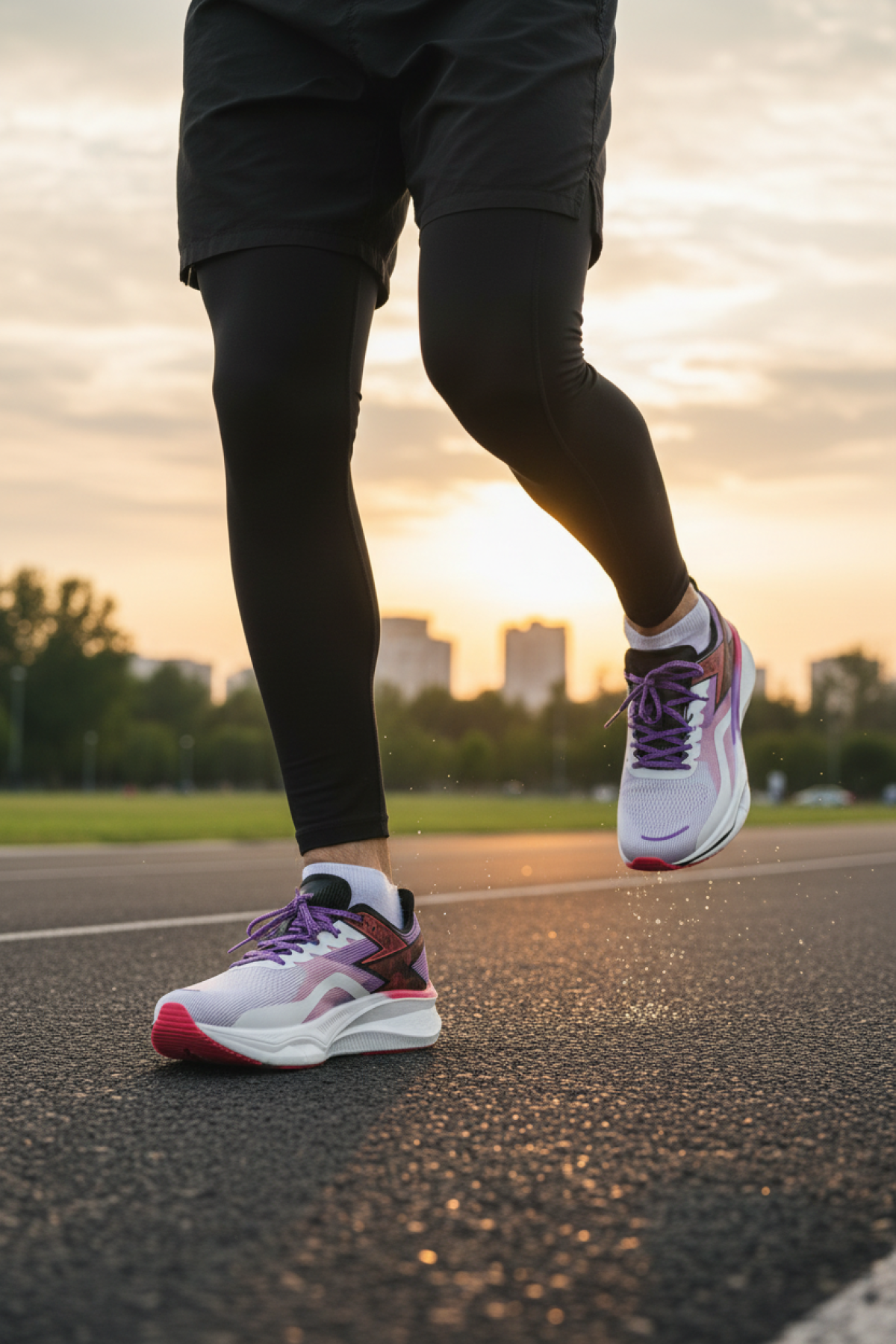 ENGOLO 5FX Beyaz Erkek Koşu Ayakkabısı - Görsel 3