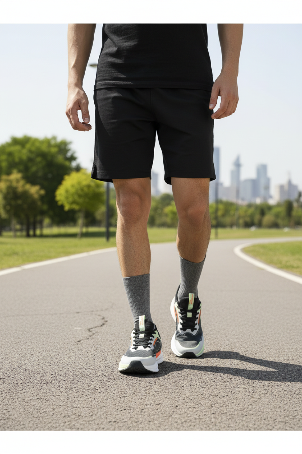 EMBOLO 5PR Gri Erkek Koşu Ayakkabısı - Görsel 3