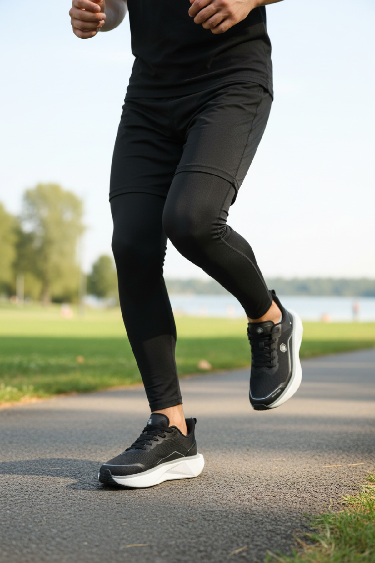 ANGLE 5FX Siyah Erkek Koşu Ayakkabısı - Görsel 3