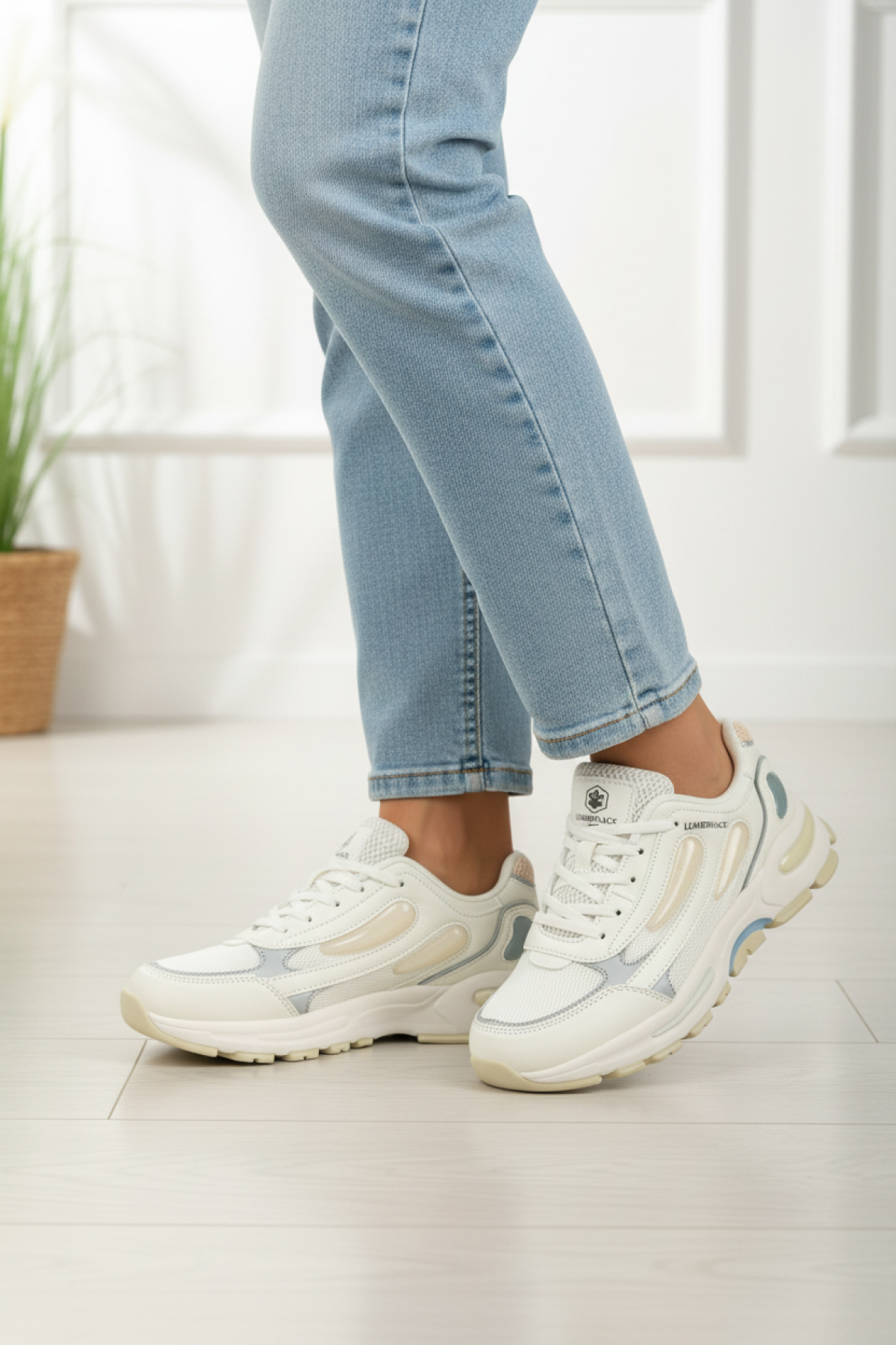 NARINA 5PR Bej Kadın Sneaker - Görsel 3