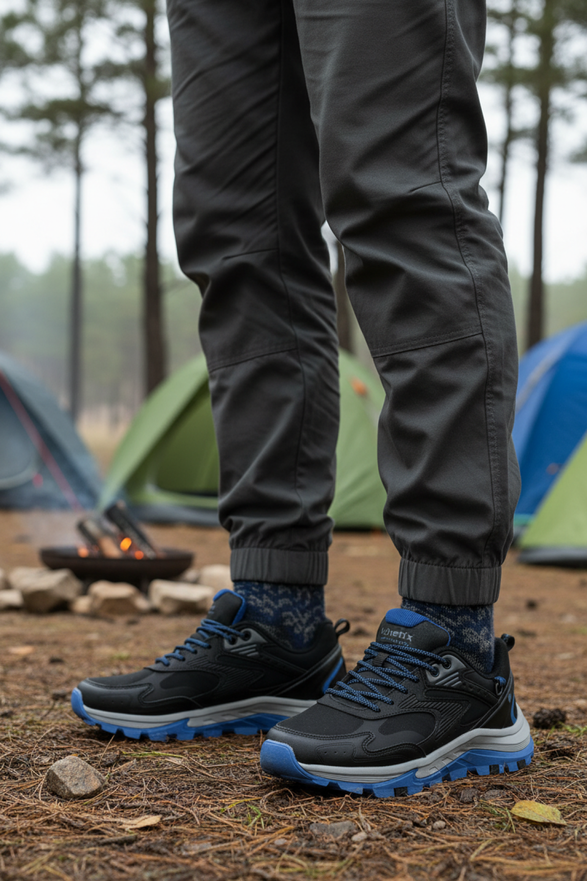 LASTING PU 5PR Siyah Erkek Outdoor - Görsel 3