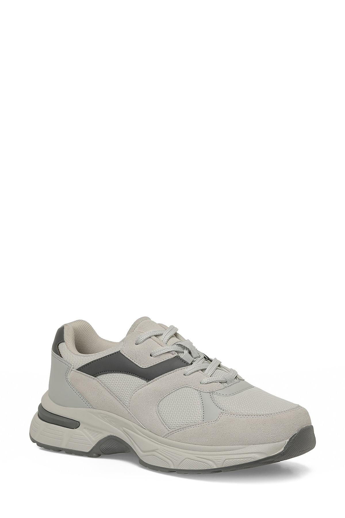 Torex Torex Gri KANYE 6FX Taş Rengi Erkek Spor Ayakkabı Flo'da! Gri - 3. görsel